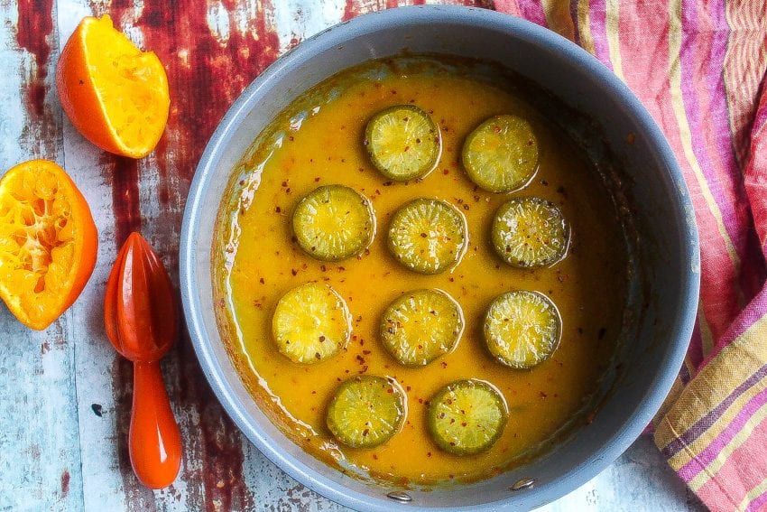 Braised Daikon Radish w/ Orange Juice – Red Rice Books