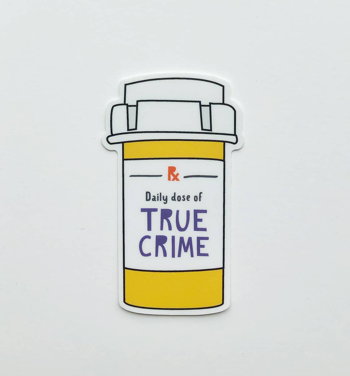 Daily Dose of True Crime sticker