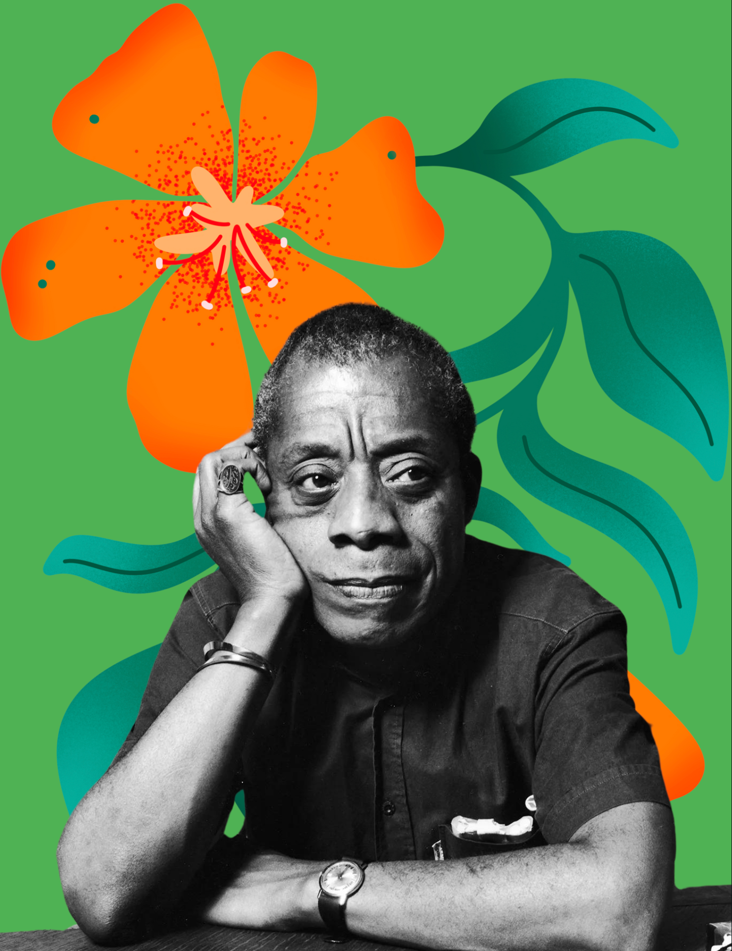 James Baldwin Greeting Card