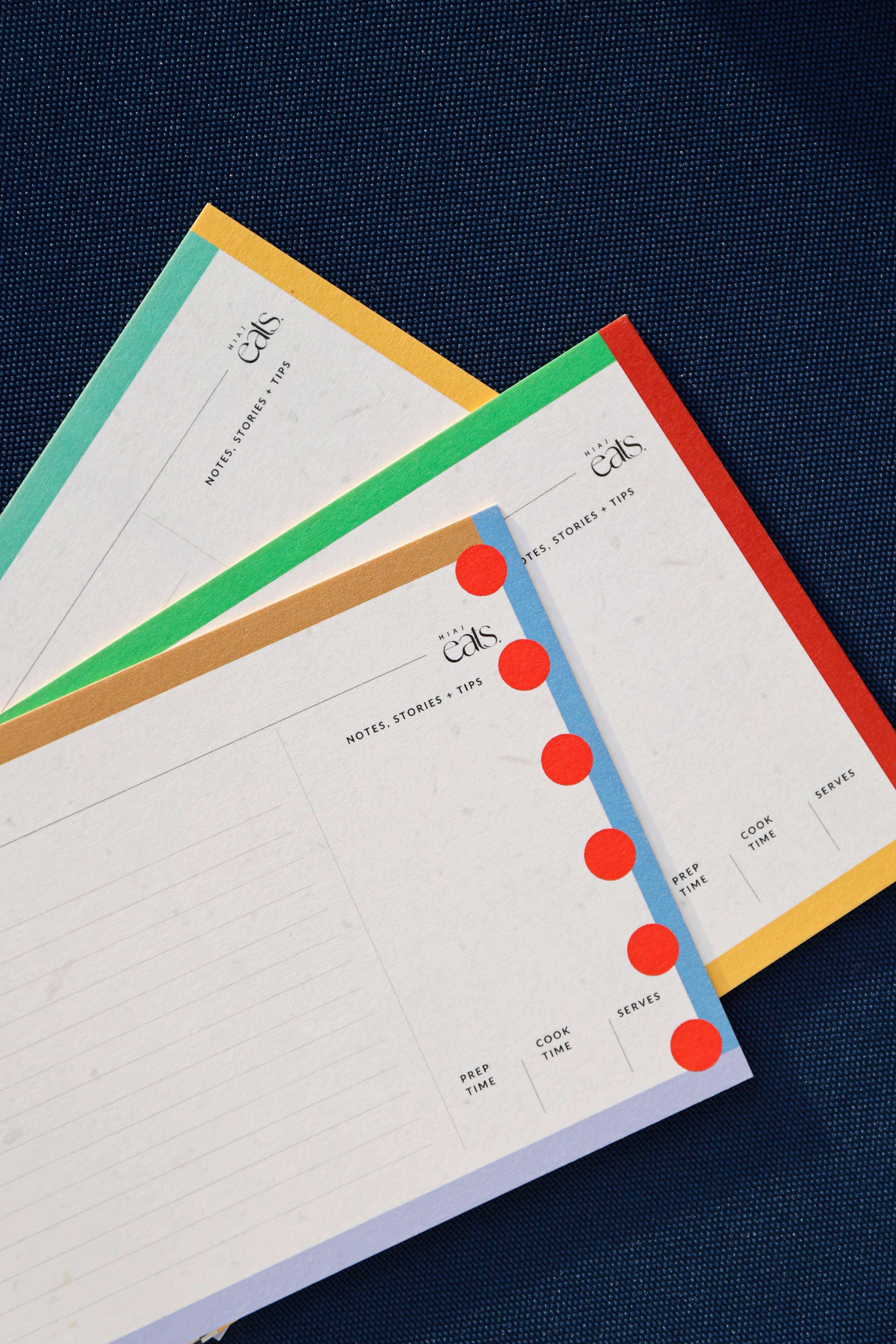 Adorable Blank Recipe Cards