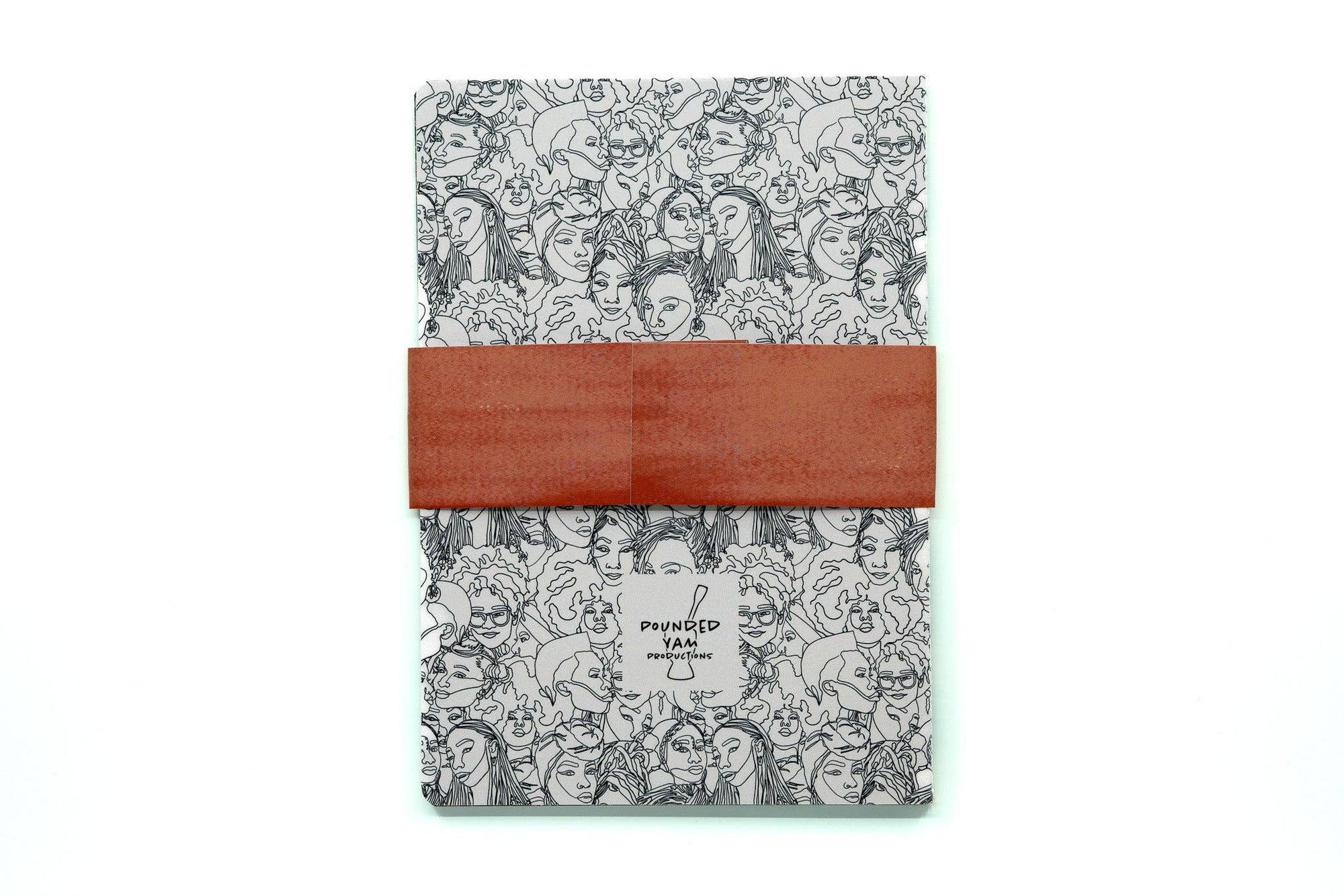 Stitched Notebook Set - Line Art Women