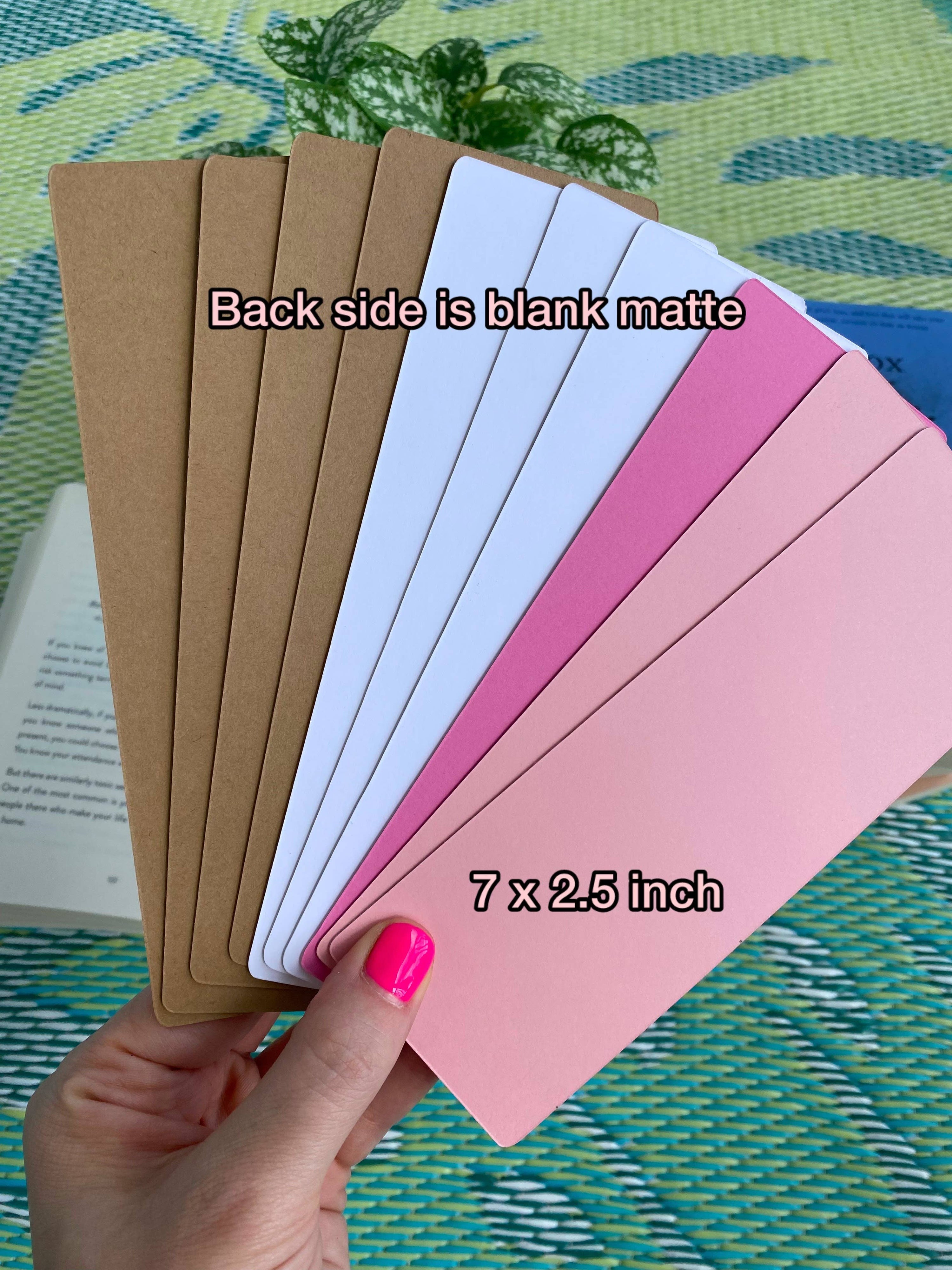 Bulk bookmarks matte variety / Styles vary (Qty. 10)