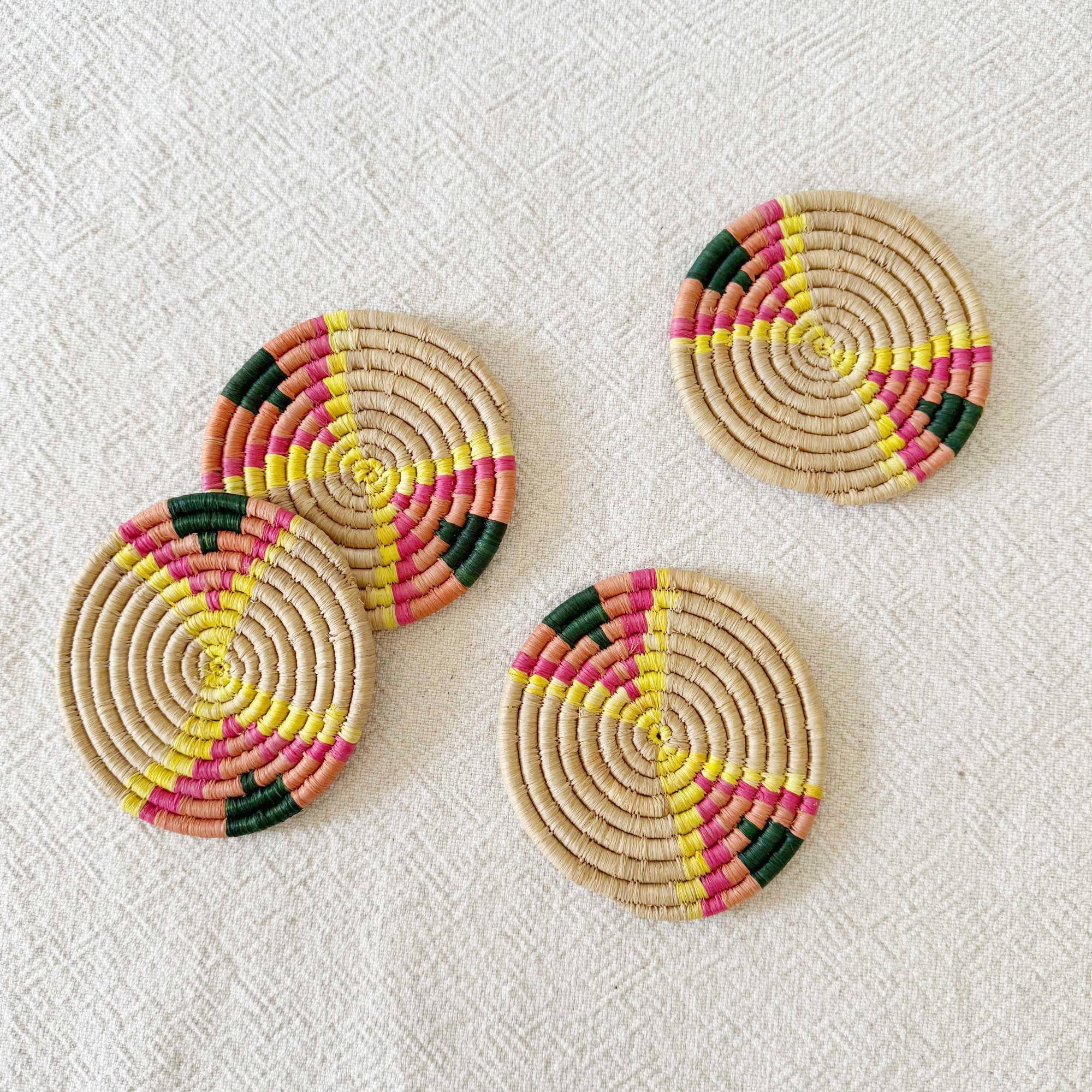 Kazinga Coasters Set