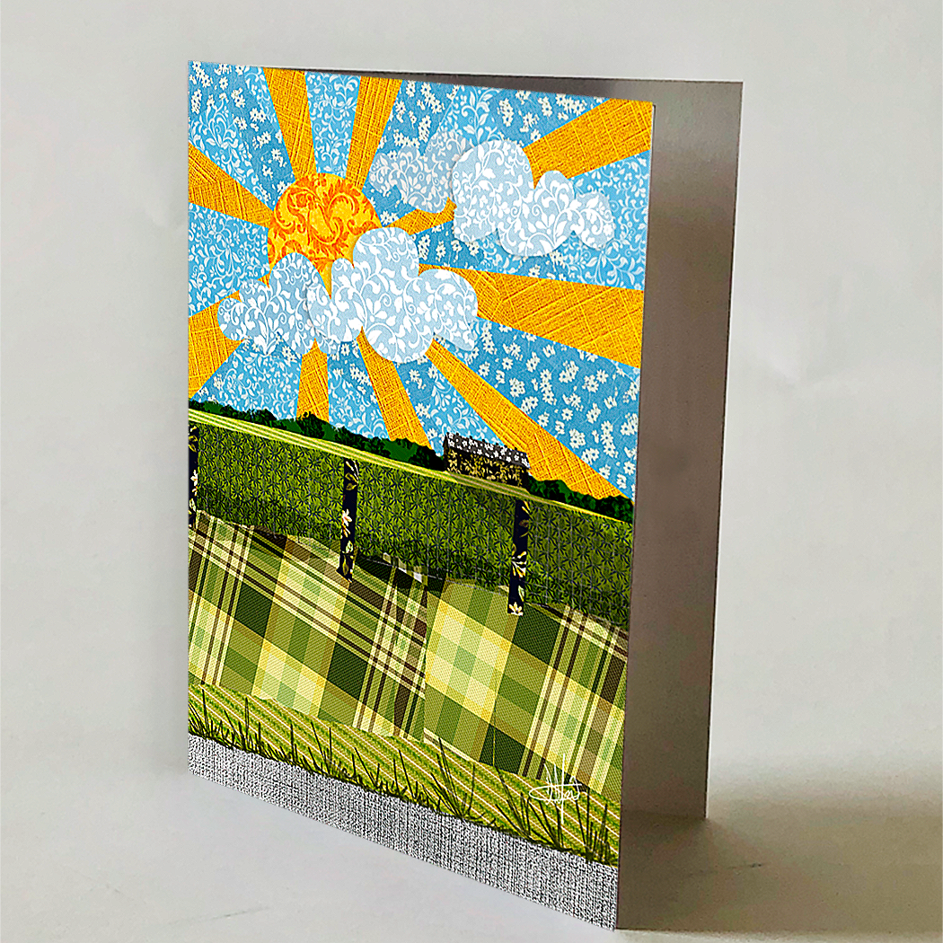 Tobacco Fields Greeting Card