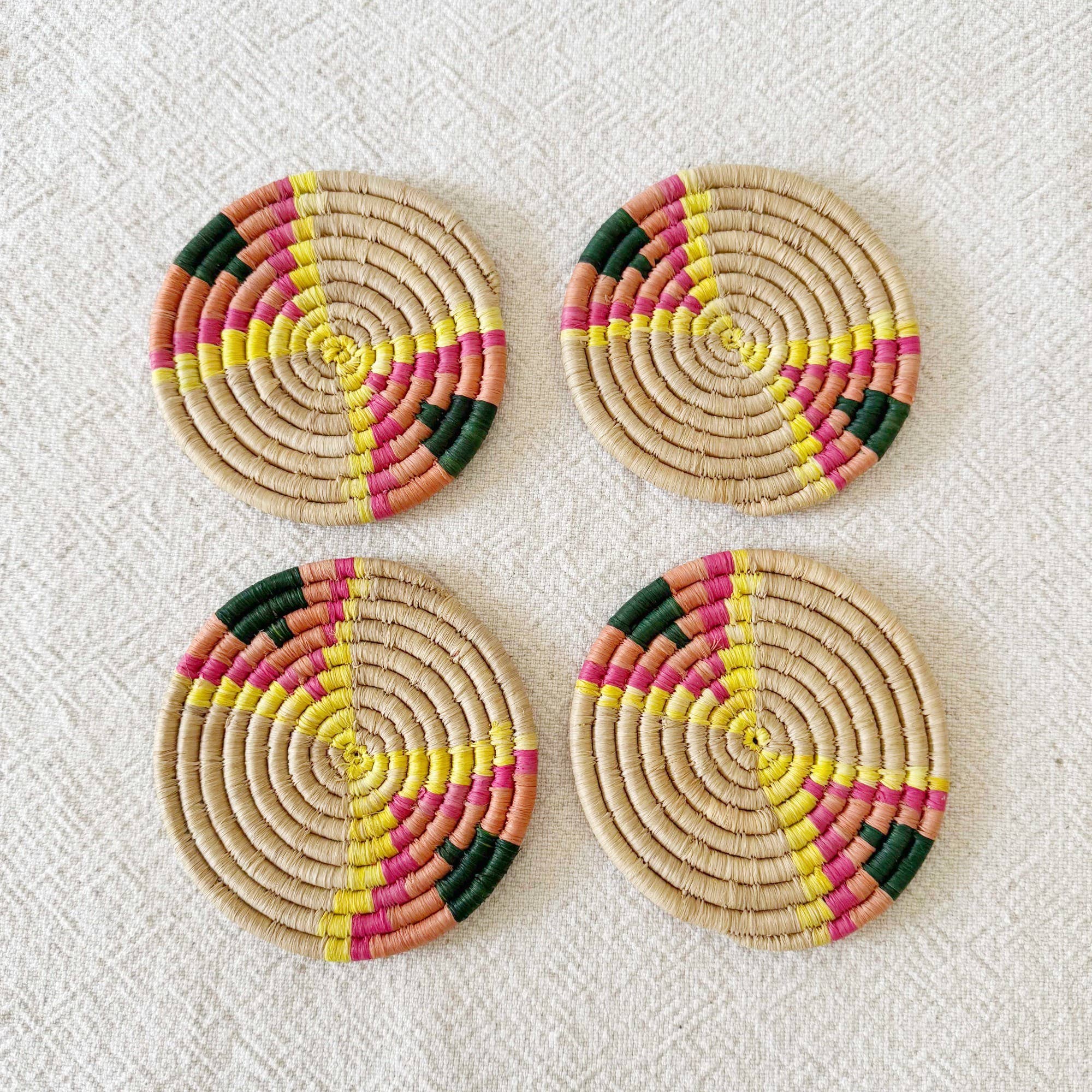 Kazinga Coasters Set