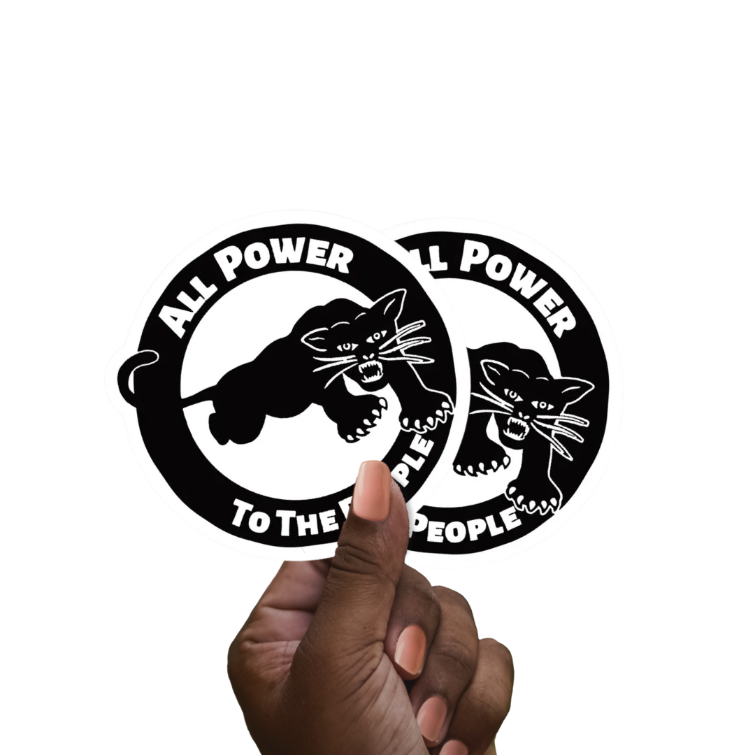 All Power Black Panther Stickers