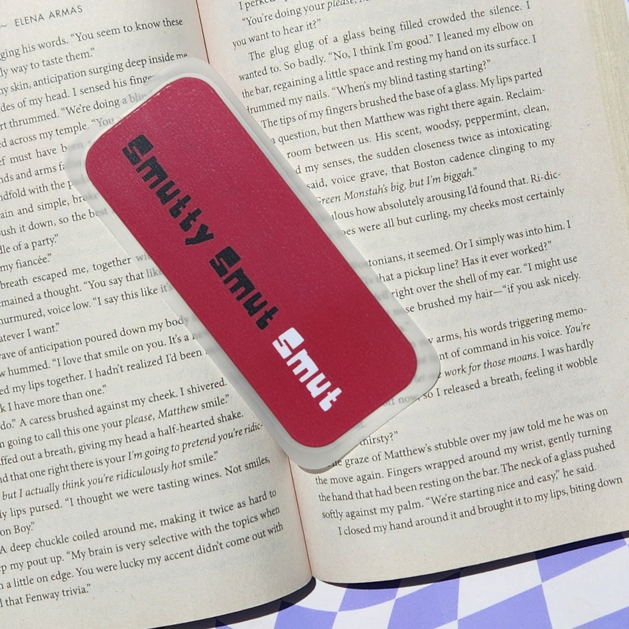 Smutty Smut Smut Bookmark