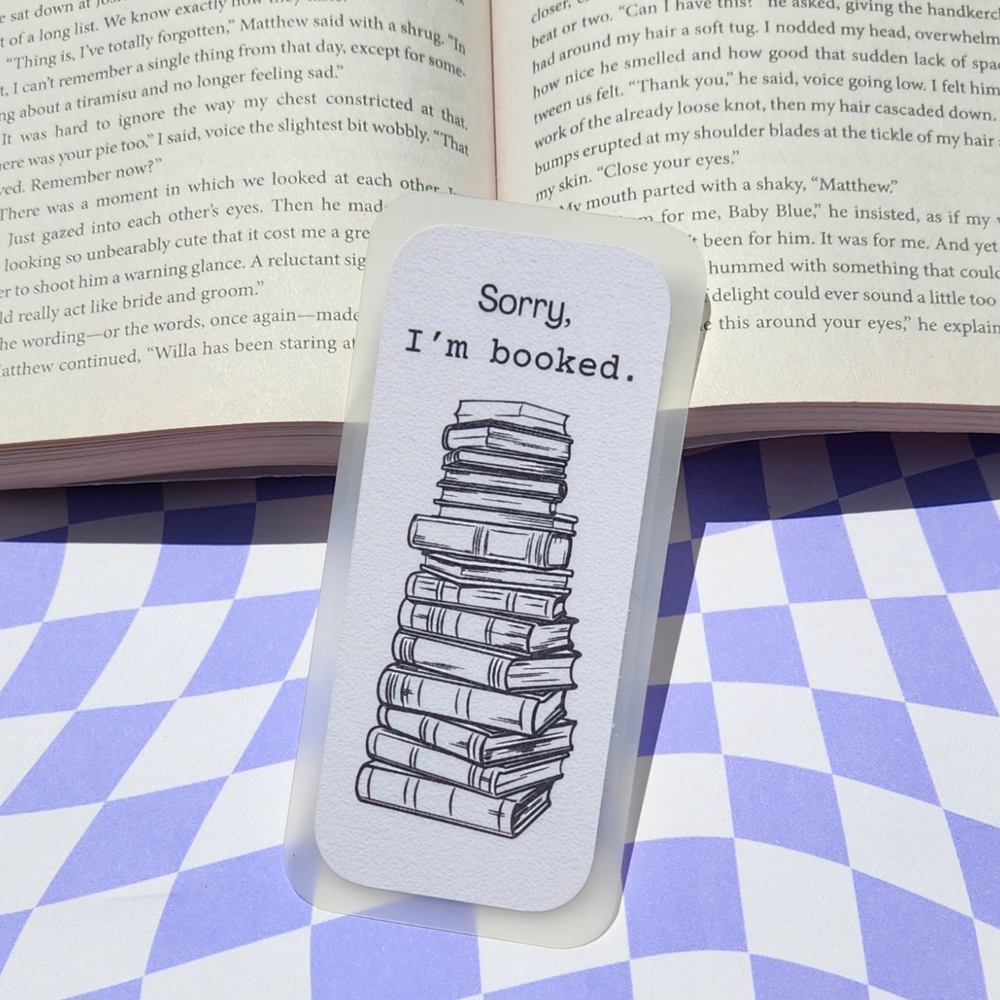 Sorry, I'm Booked. Bookmark
