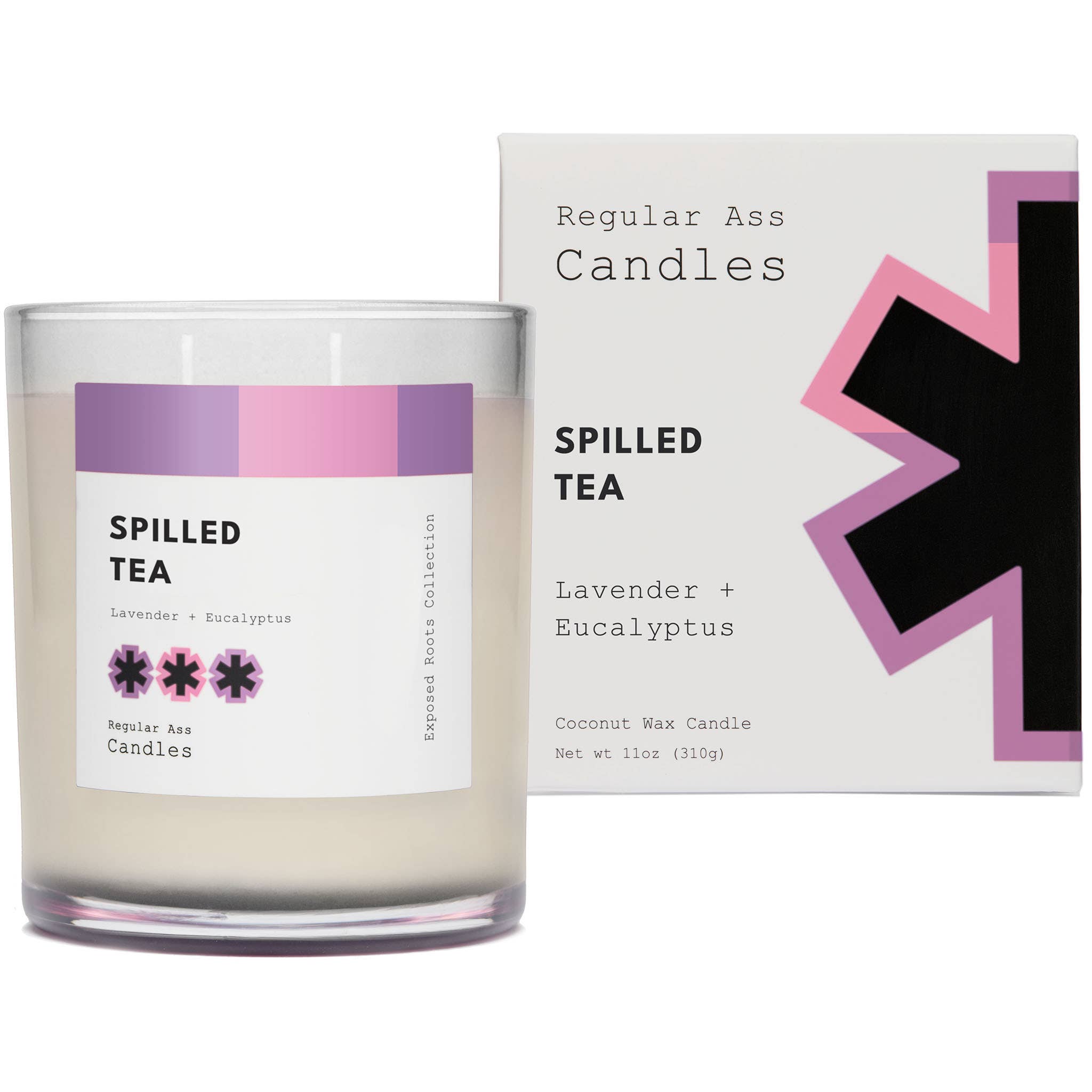 SPILLED TEA Lavender, Chamomile, Eucalyptus 11oz Candle