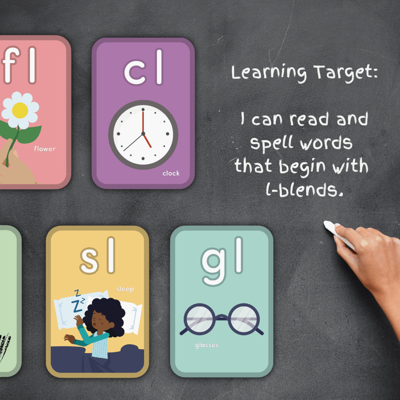 Blends Bulletin Board Set