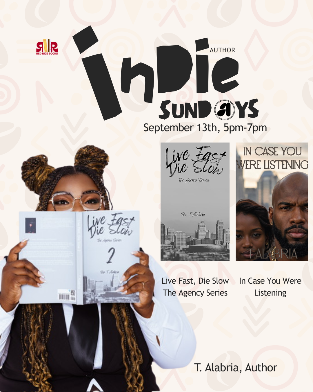 Indie Author Sunday at Archive CLT - T. Alabria