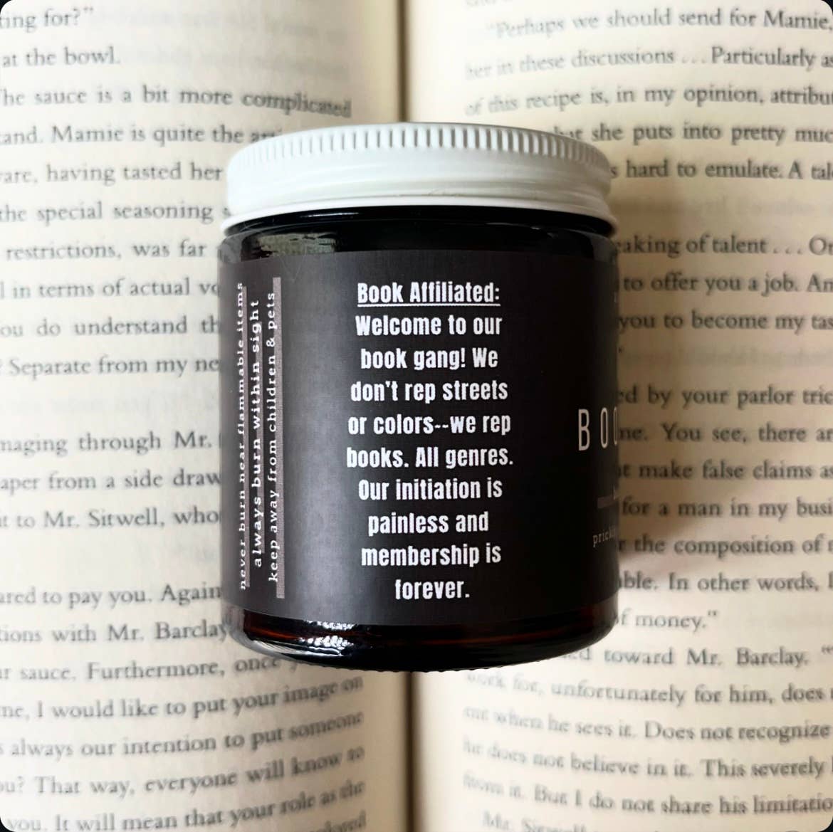 In a Book Gang -  Bookish Candle | Book Themed Candle