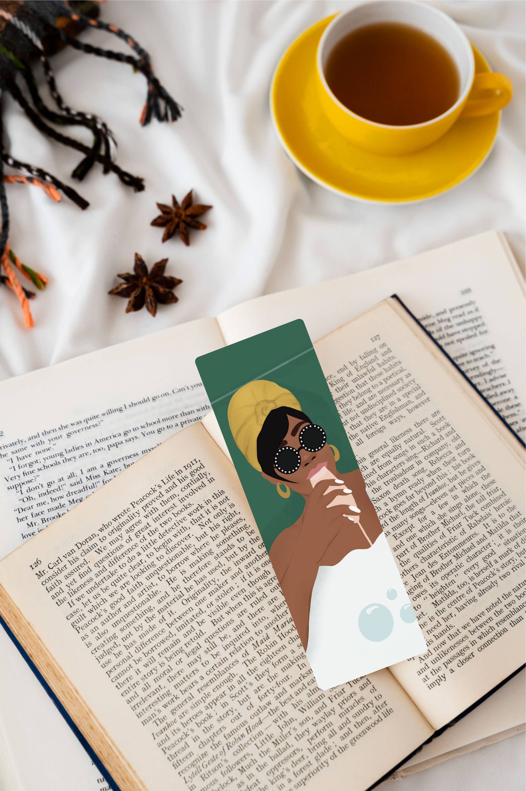 All i need is wine and a good book bookmark