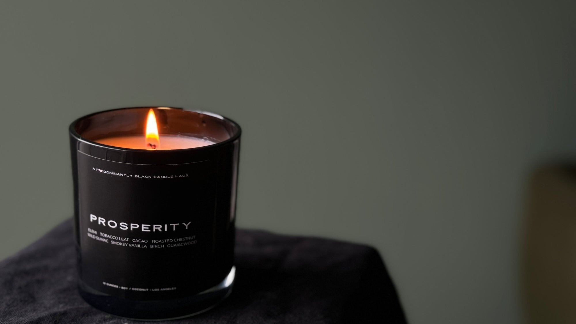 A Prosperity Candle