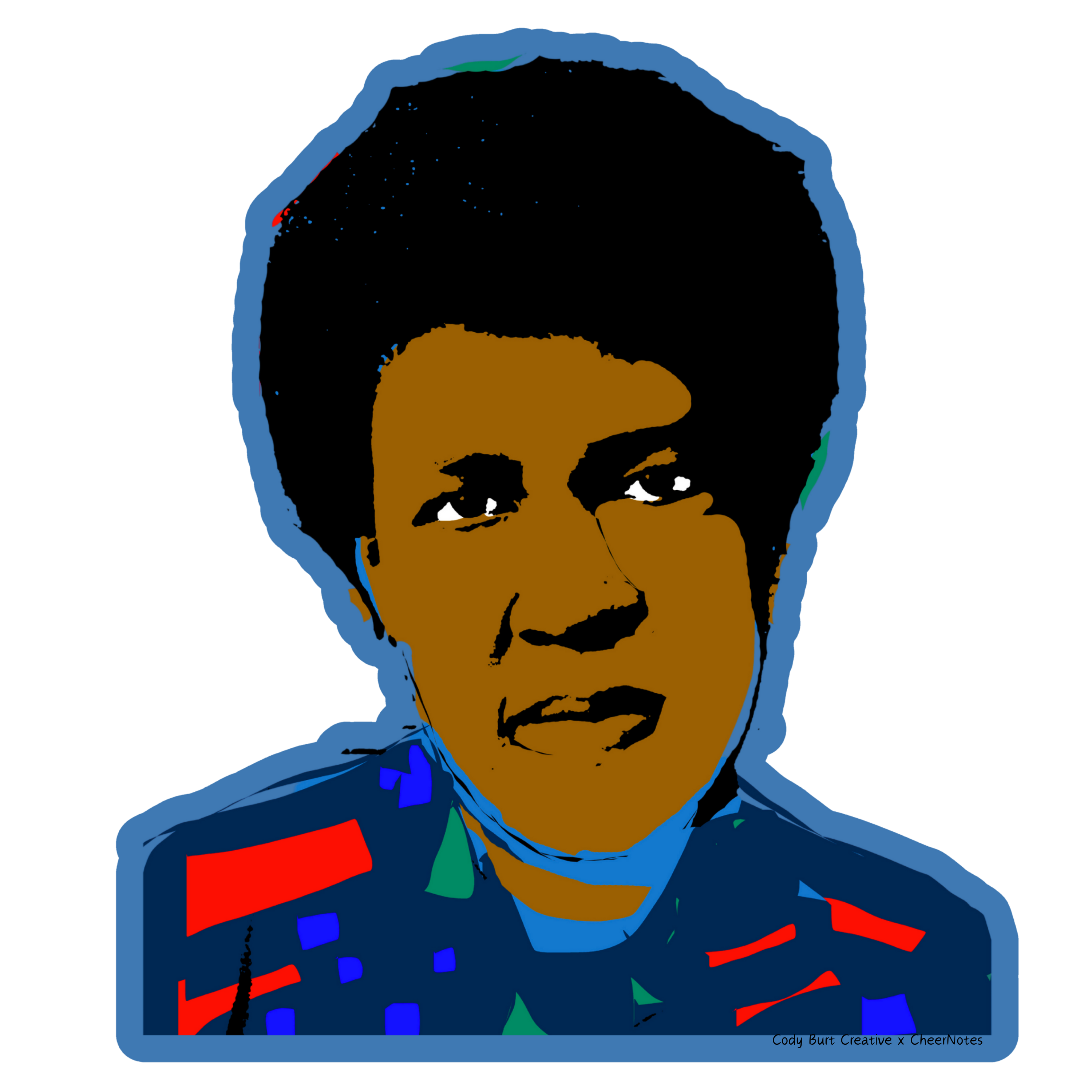 Octavia Butler Sci-Fi Stickers