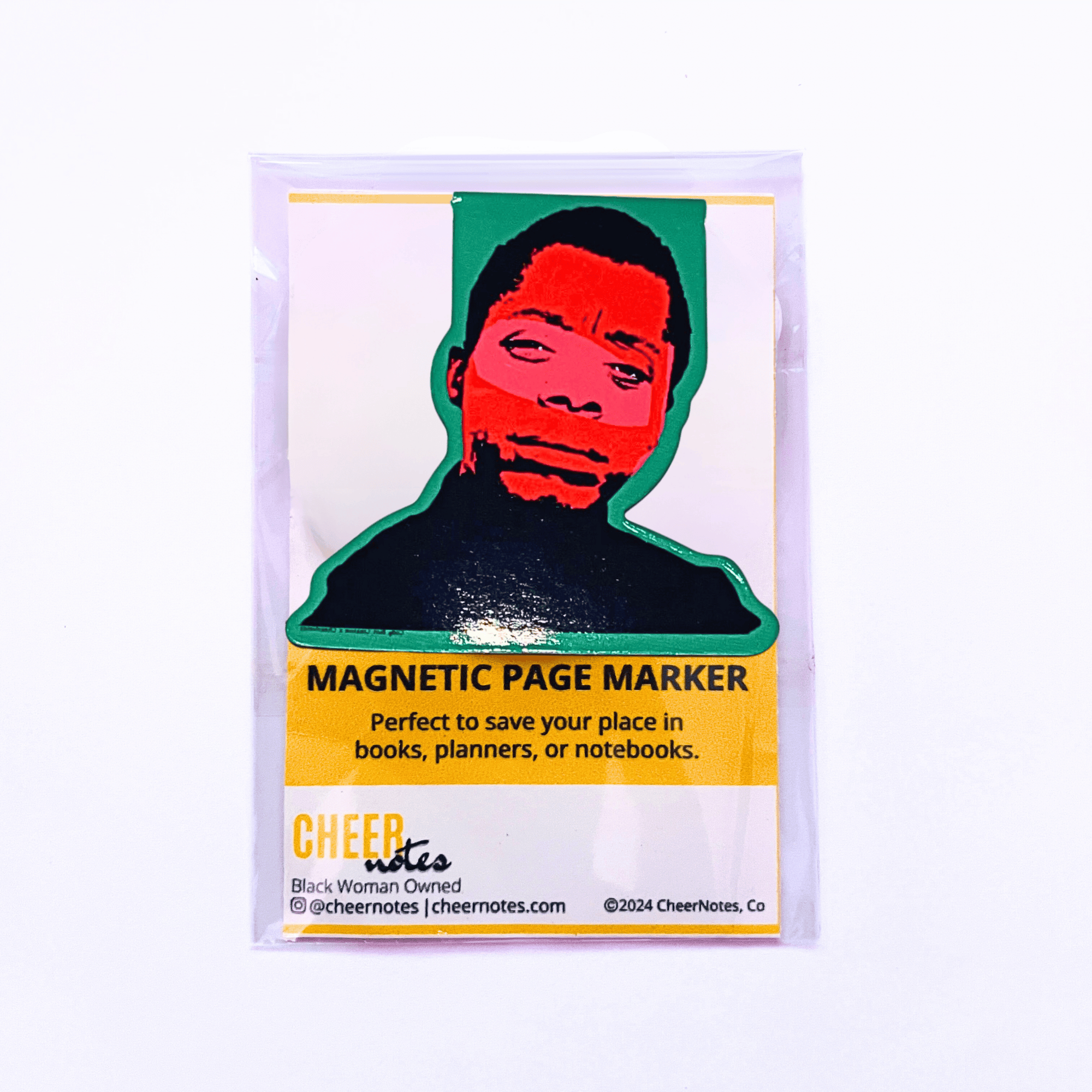James Baldwin Magnetic Page Marker | Bookmarks | Black History