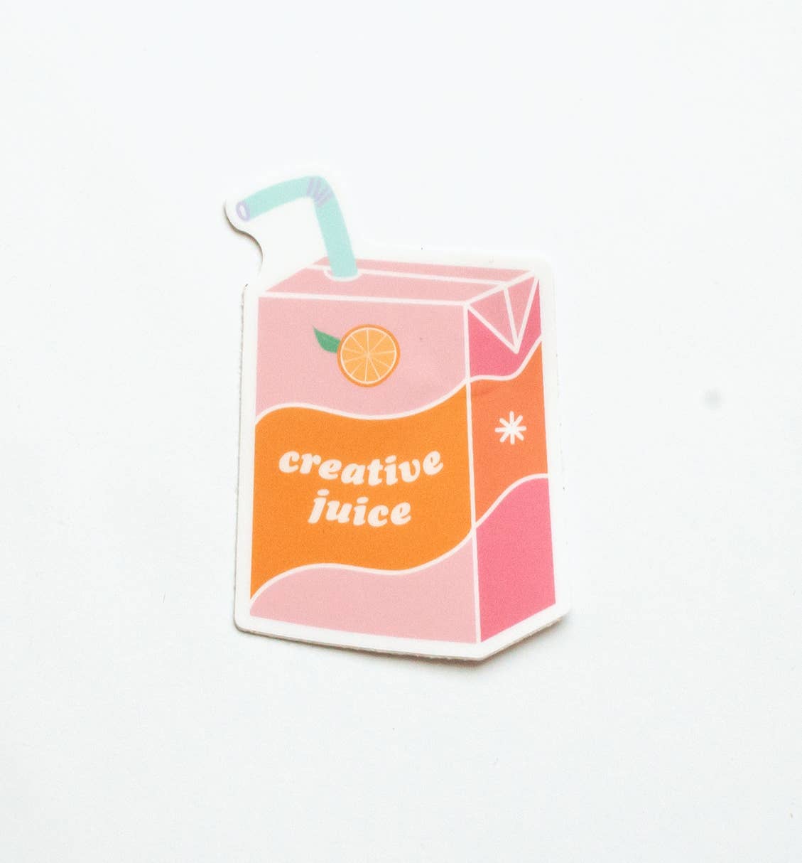 Creative Juice Box sticker