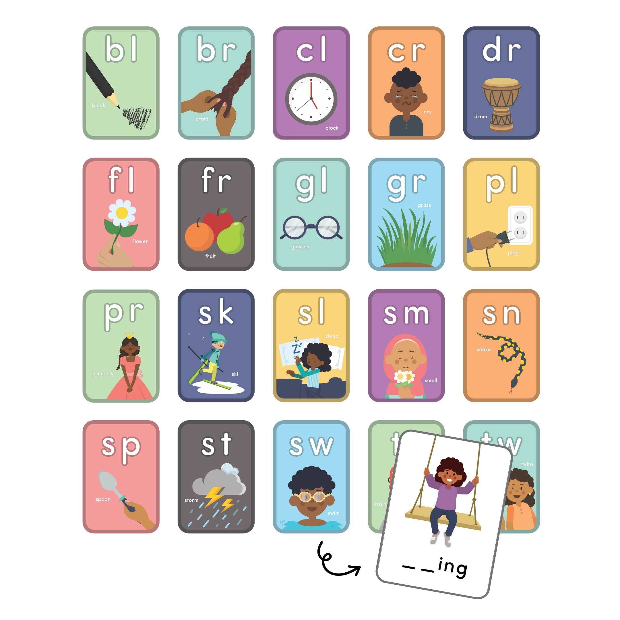 Blends Bulletin Board Set