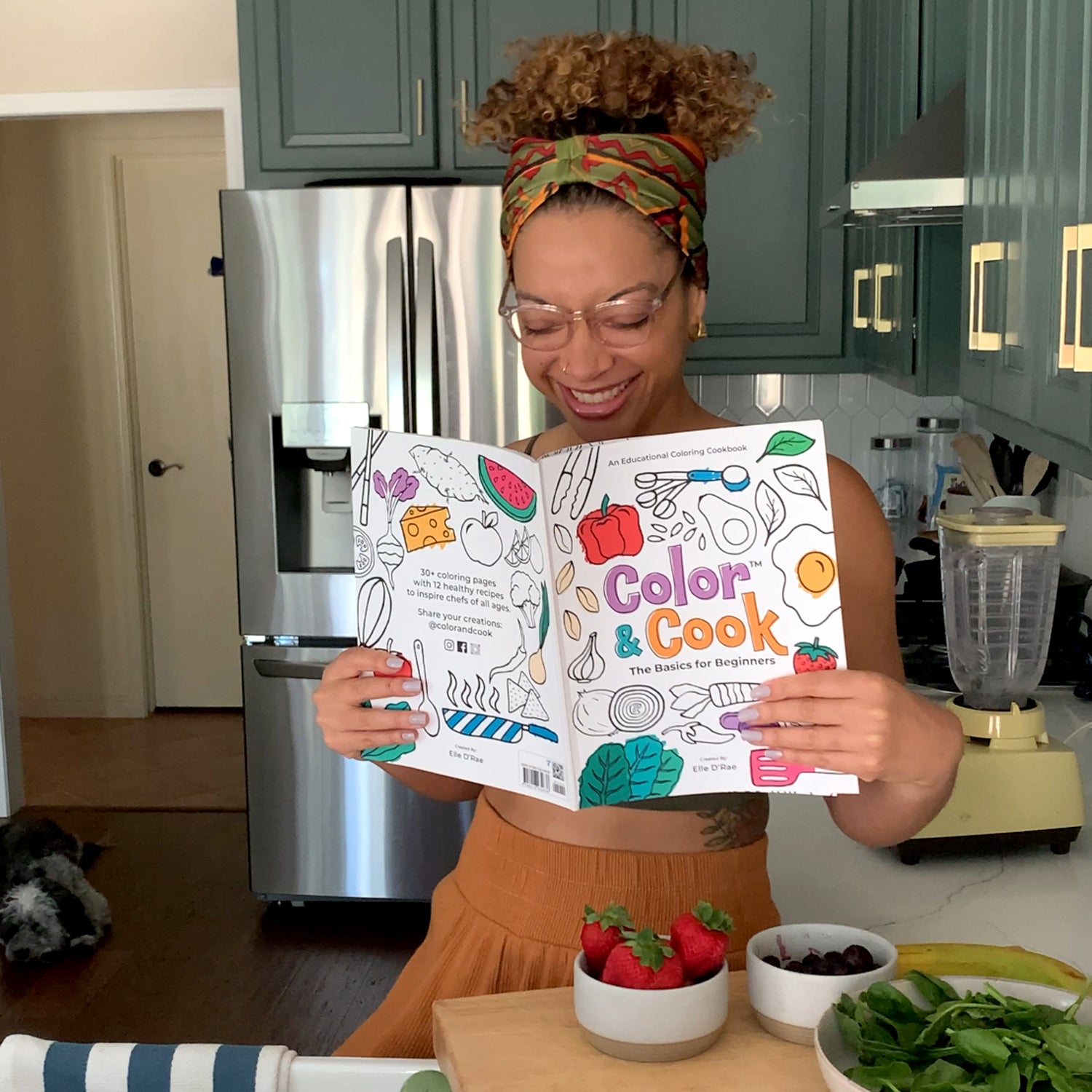 Color & Cook® Basics for Beginners by Elle D'Rae