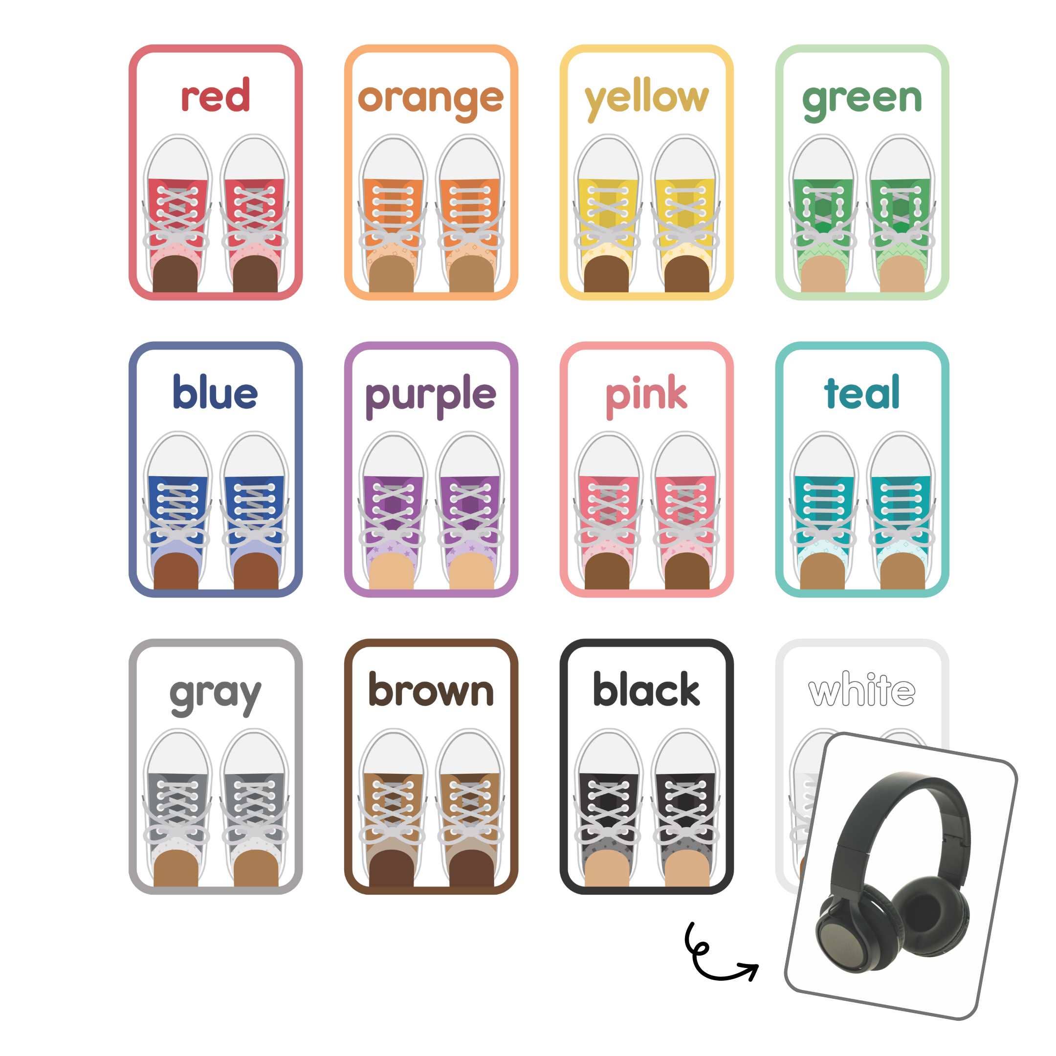 Colors Bulletin Board Set