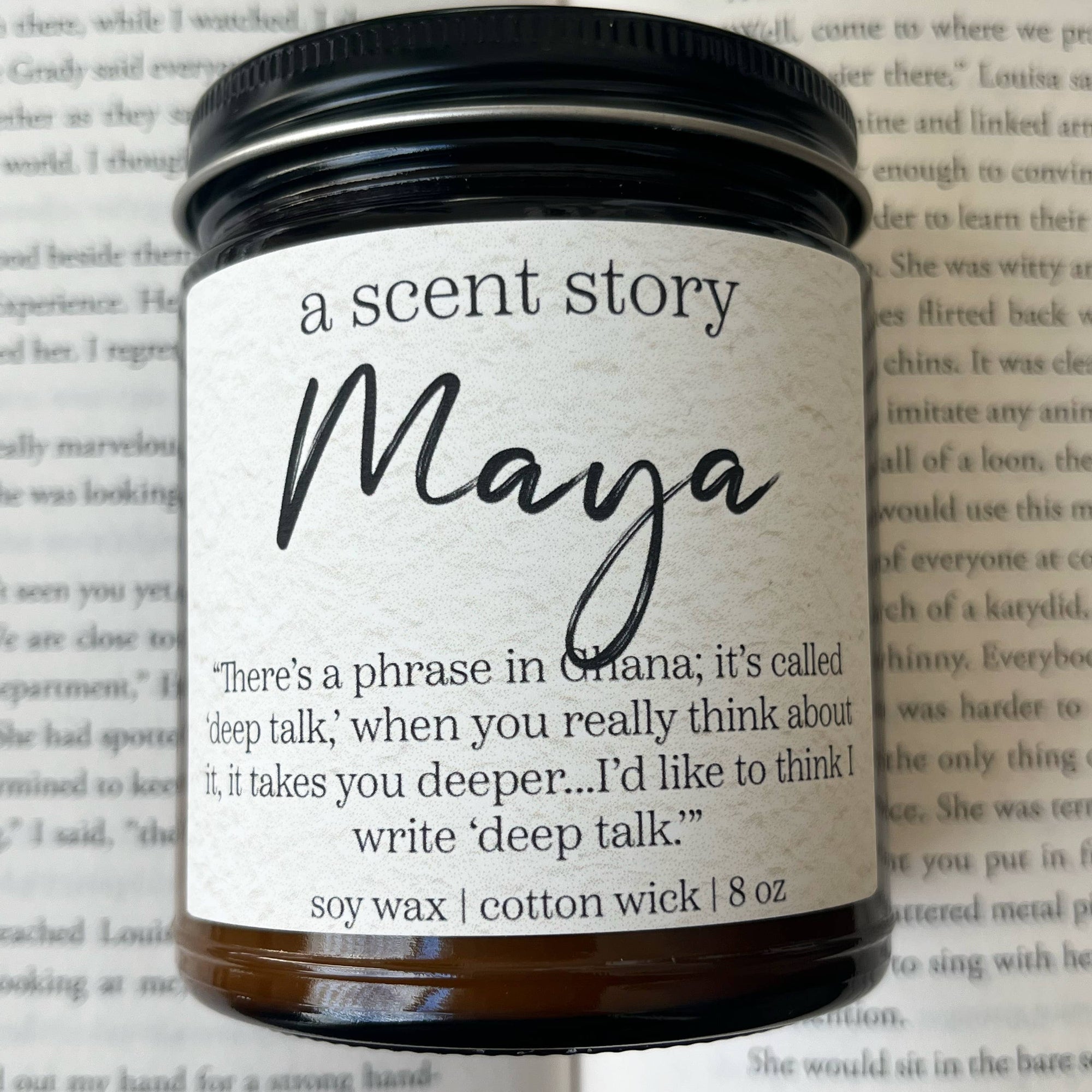 Maya | Bookish Candle