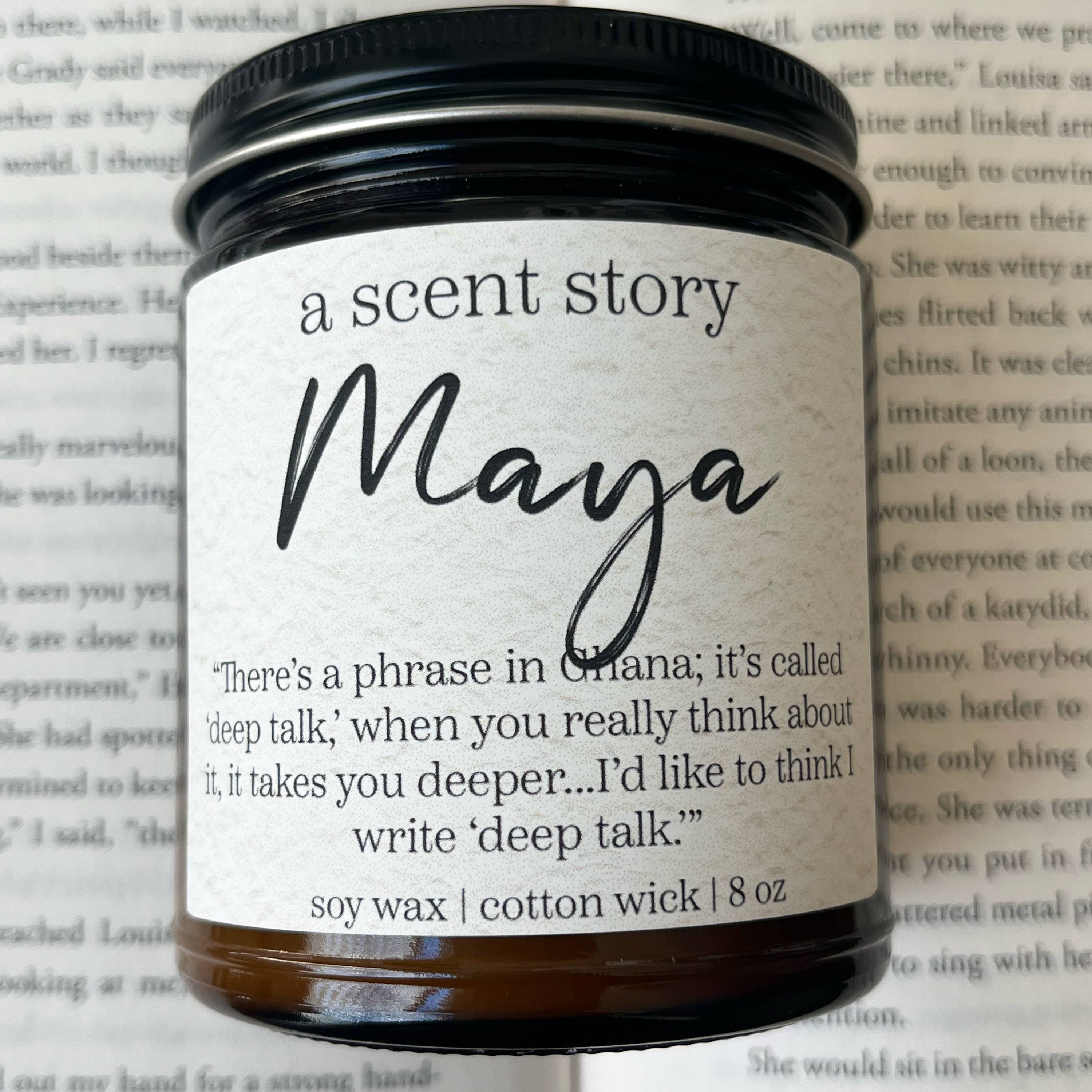 Maya | Bookish Candle