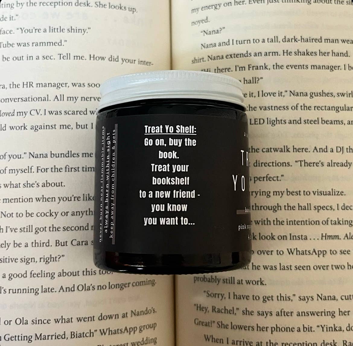 Treat Yo Shelf -  Bookish Candle