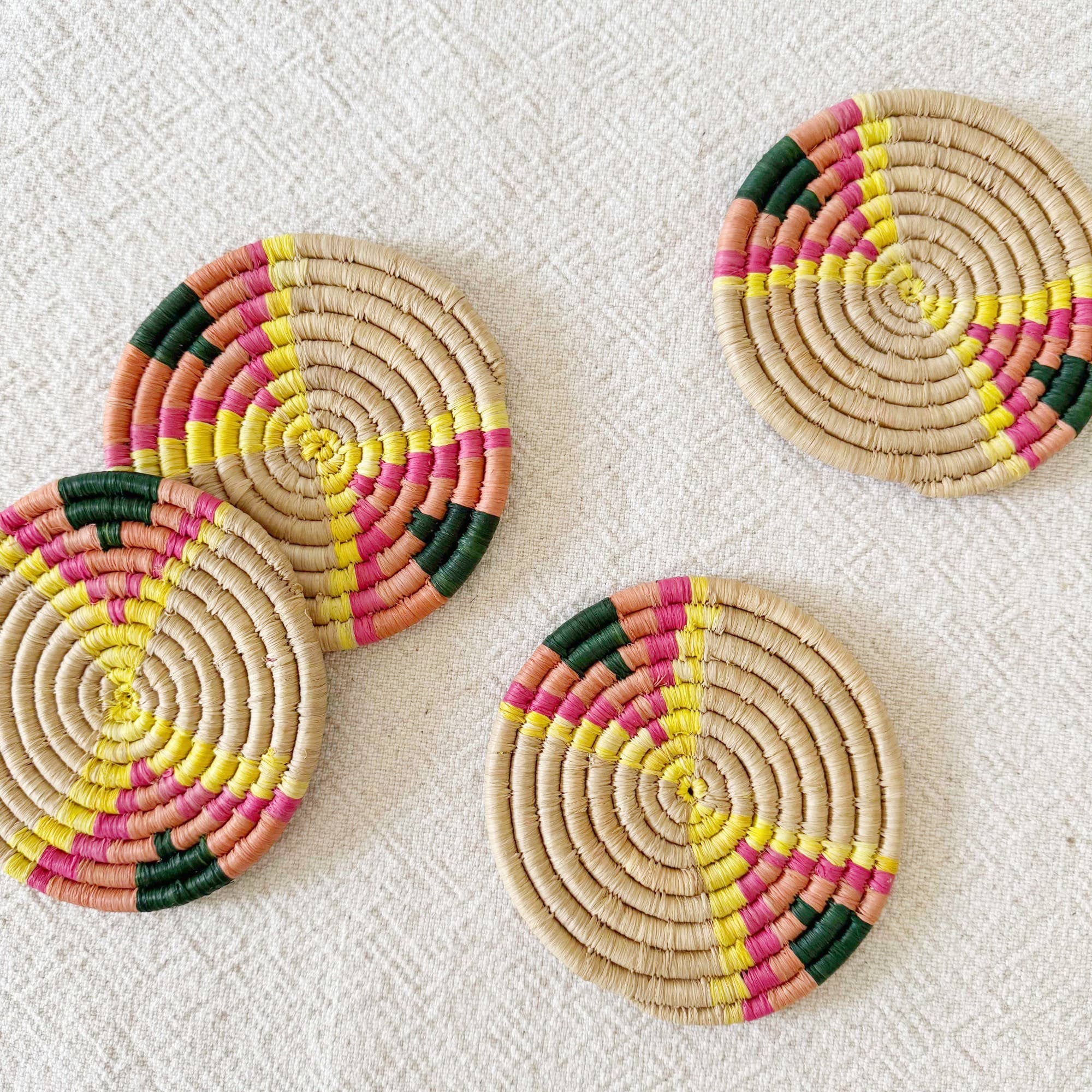 Kazinga Coasters Set