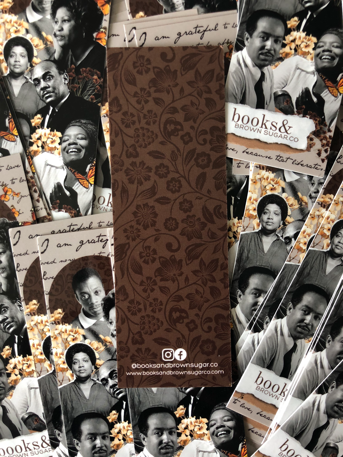 Black Literary Icons Bookmark
