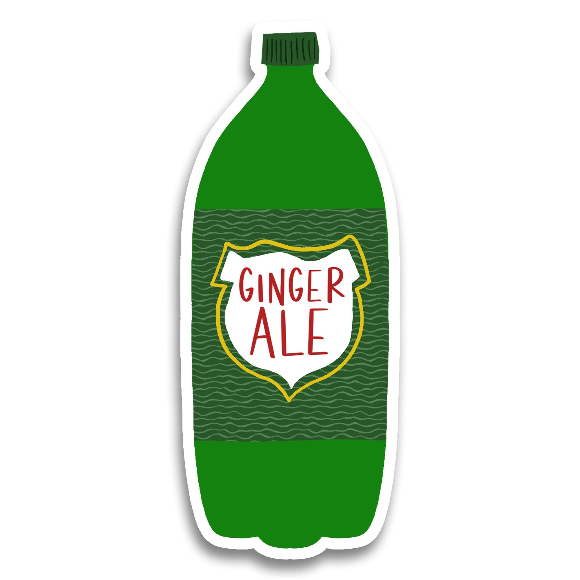 Ginger Ale Vinyl Sticker