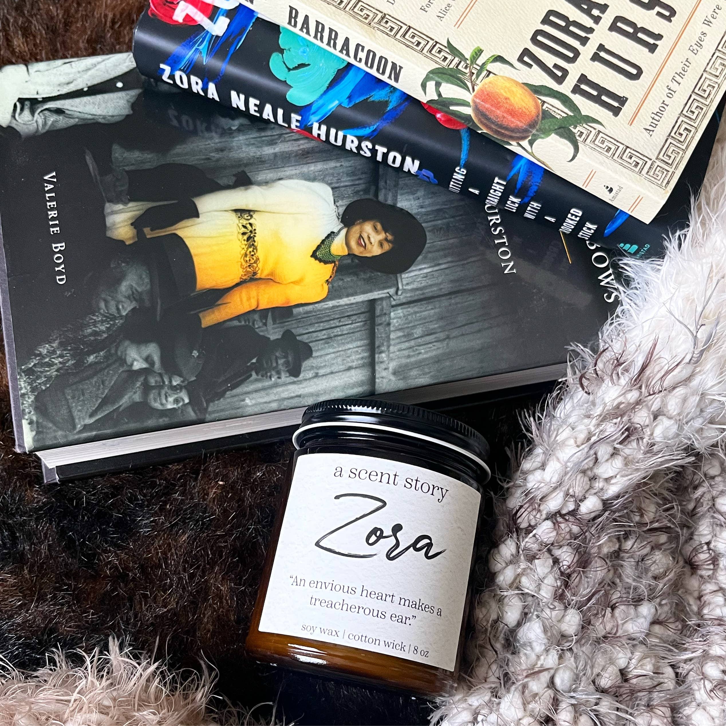Zora| Bookish Candle