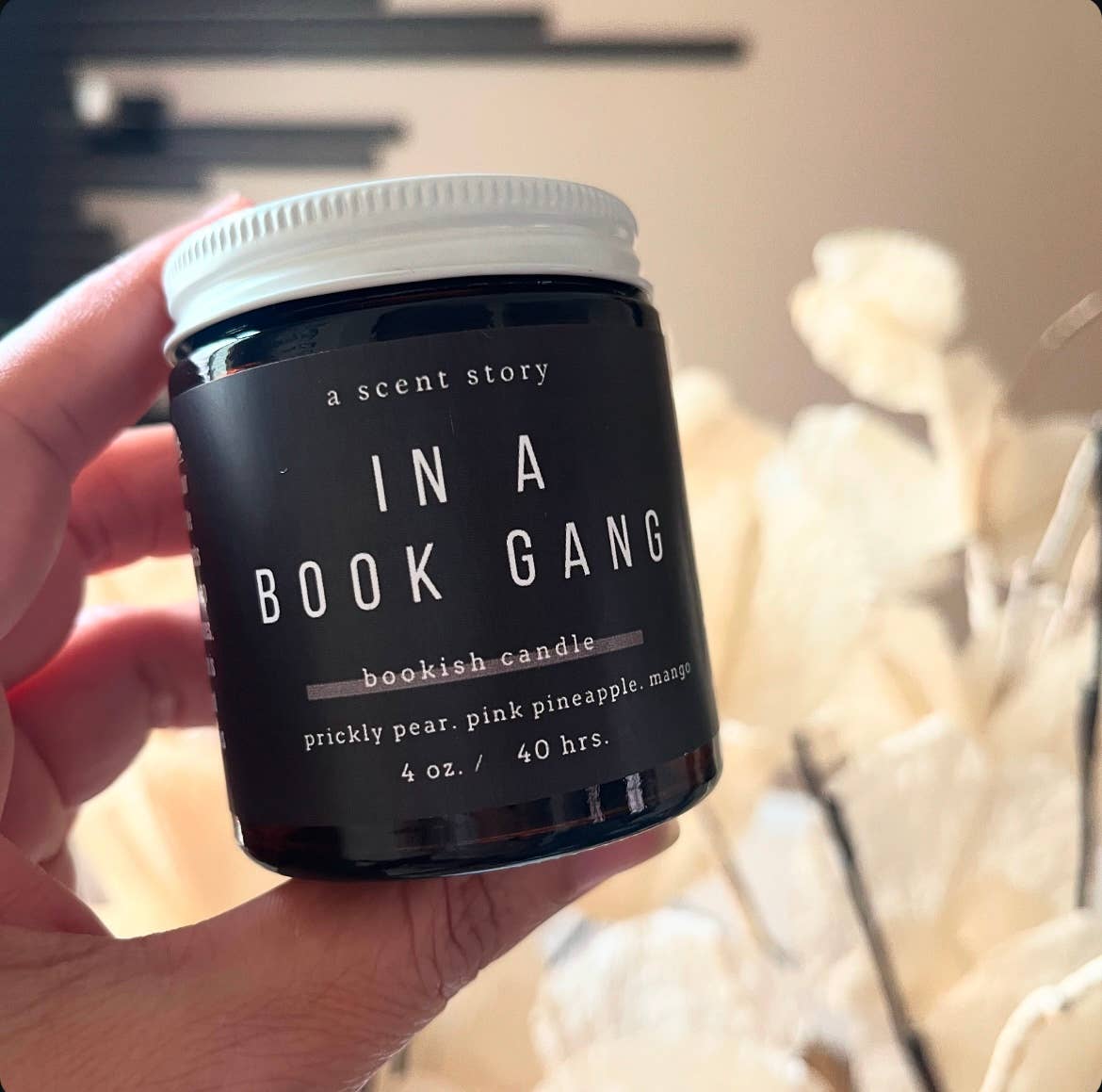 In a Book Gang -  Bookish Candle | Book Themed Candle