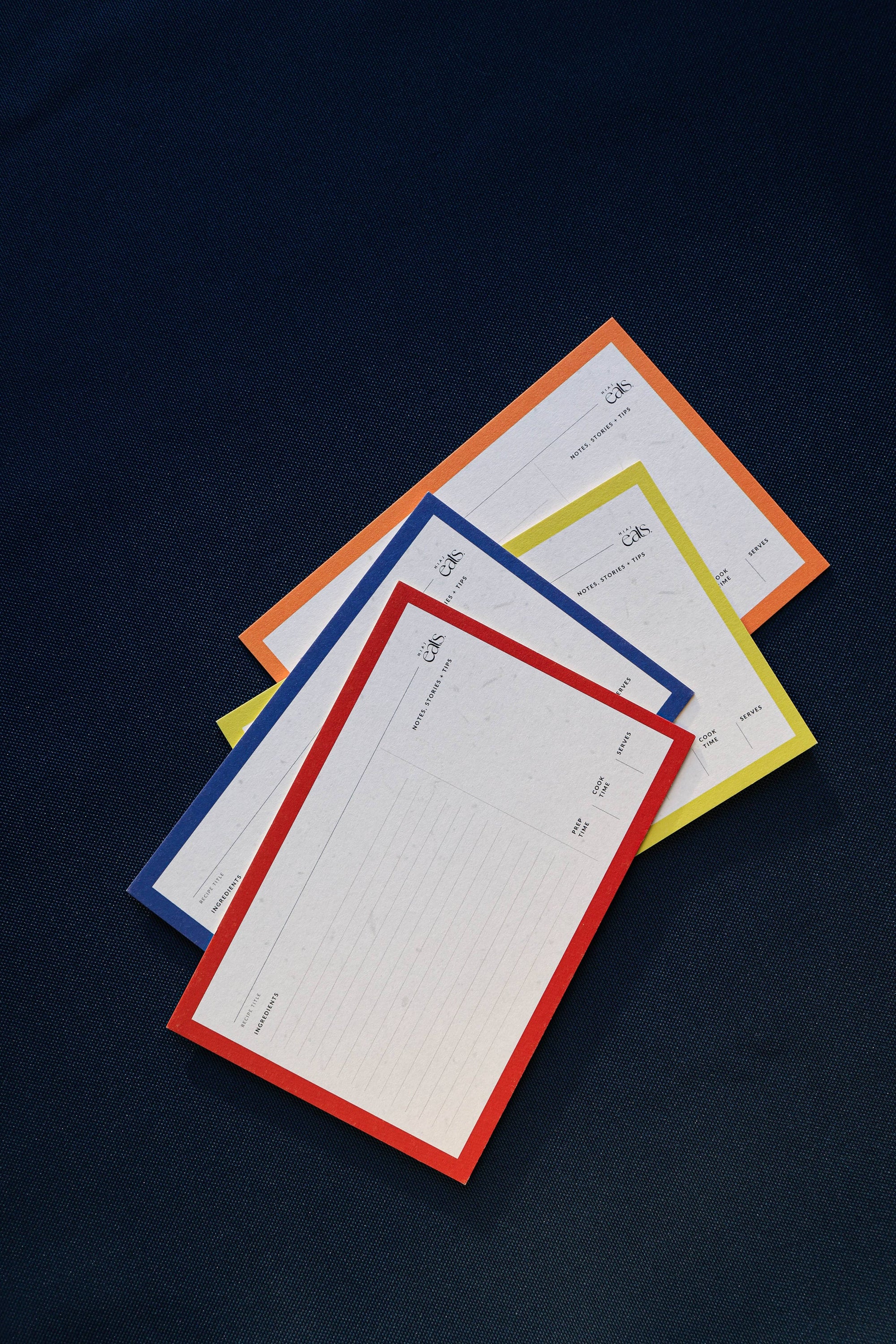Adorable Blank Recipe Cards