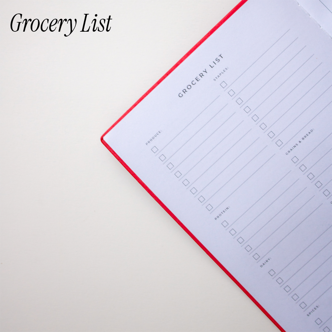 Culinary Stationery - The Meal Planner