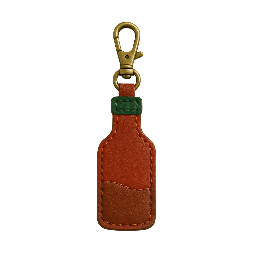 Hot Sauce in my Bag | Faux Leather Charm