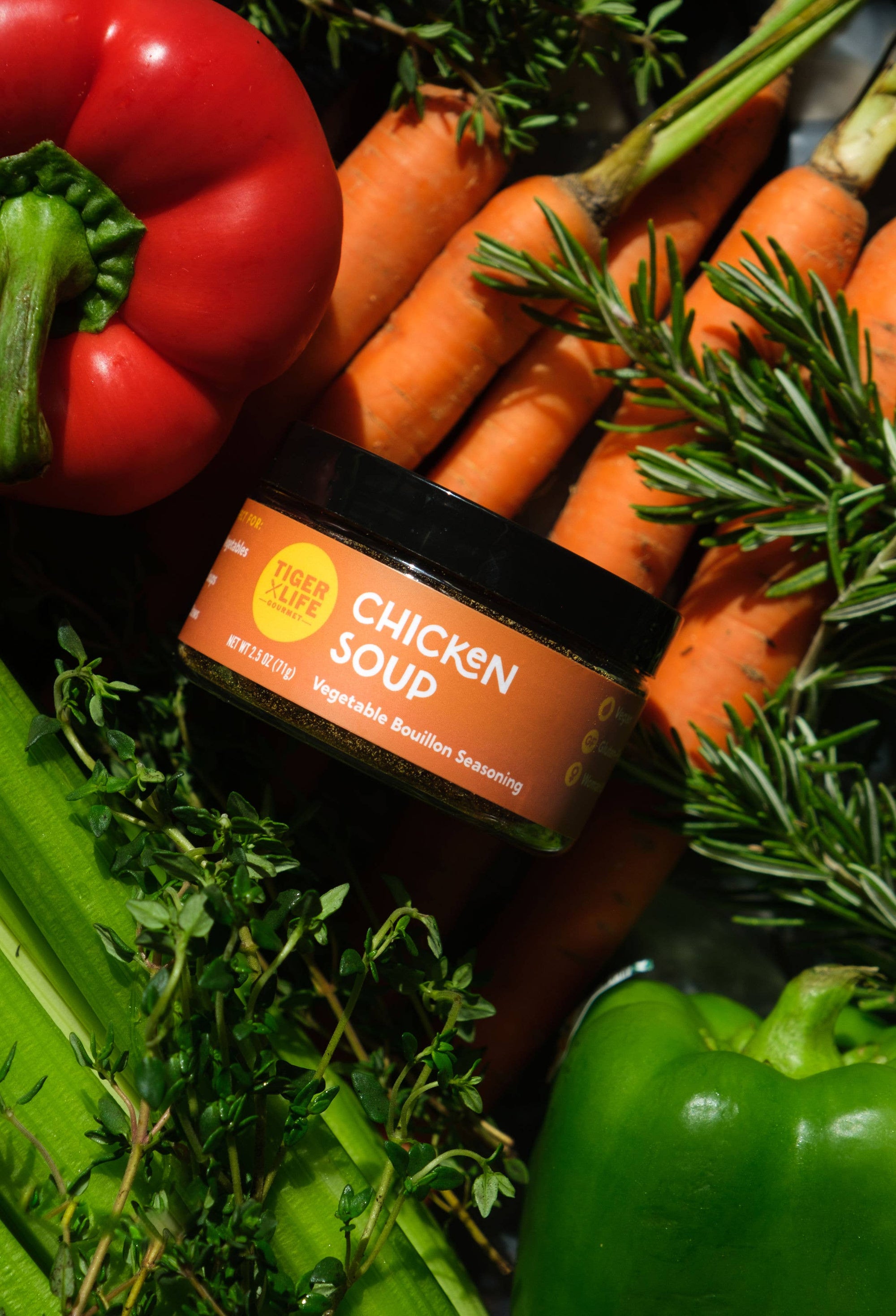Chicken Soup: Vegetable Bouillon Seasoning