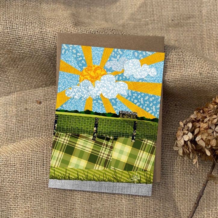 Tobacco Fields Greeting Card