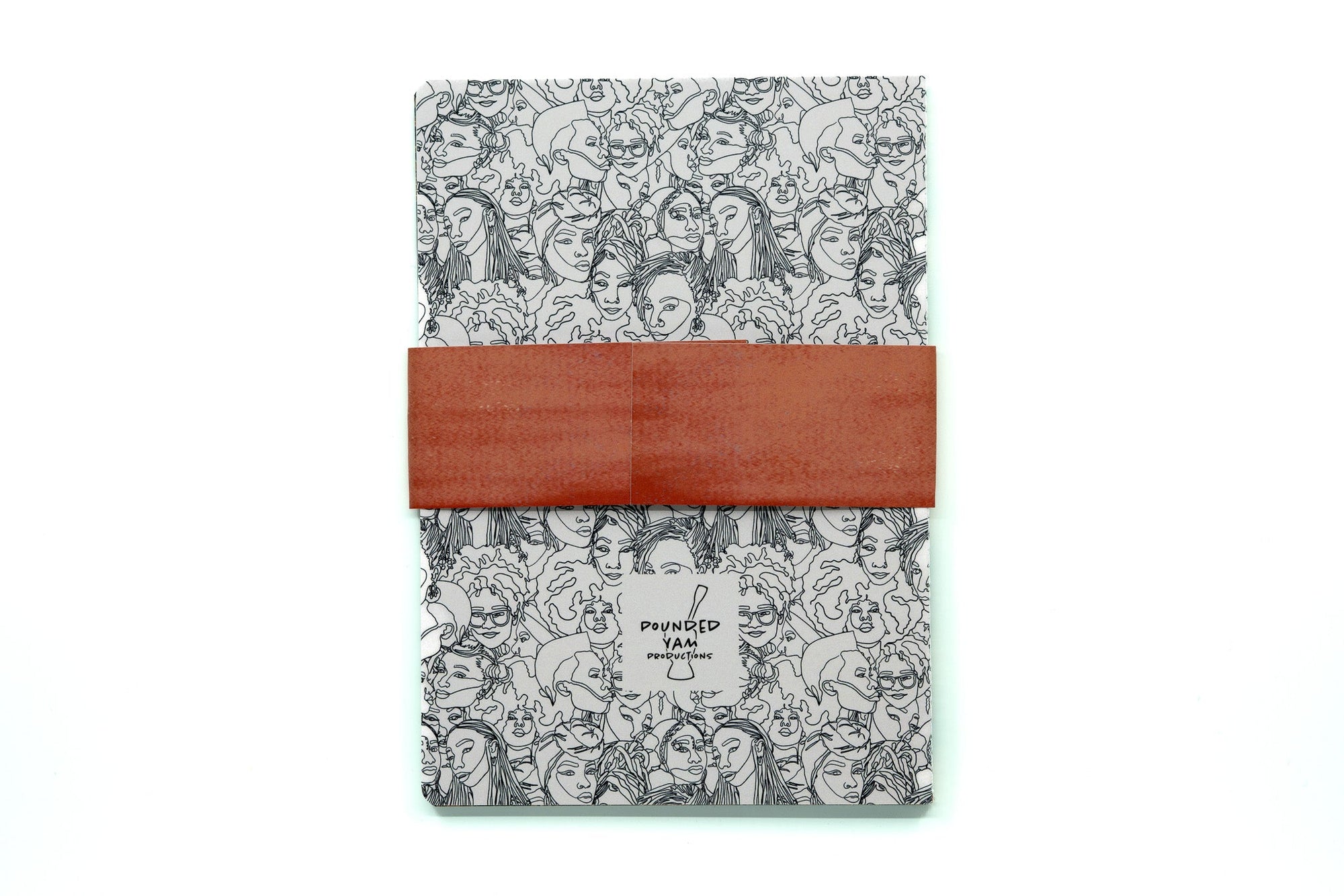 Stitched Notebook Set - Line Art Women