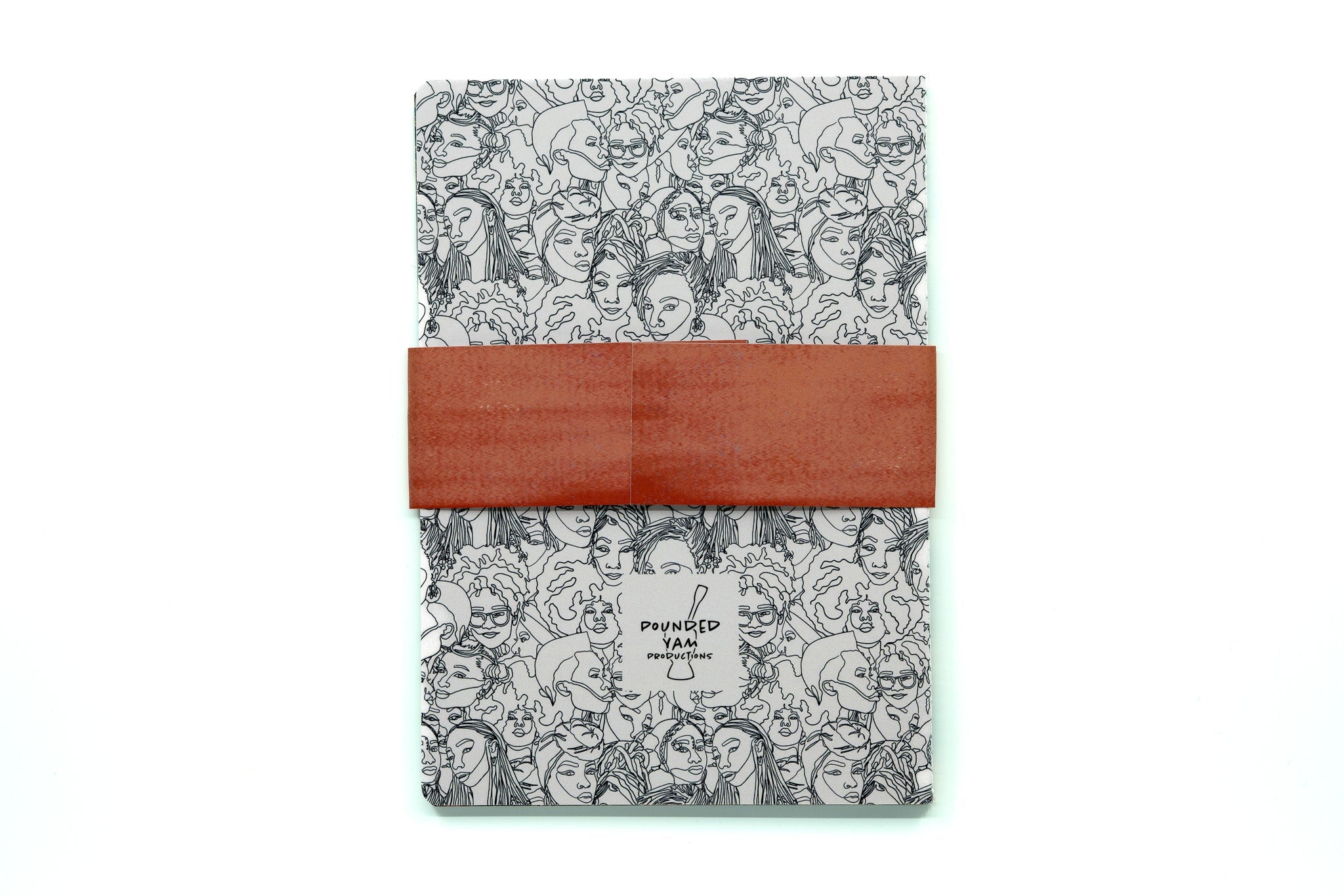 Stitched Notebook Set - Line Art Women