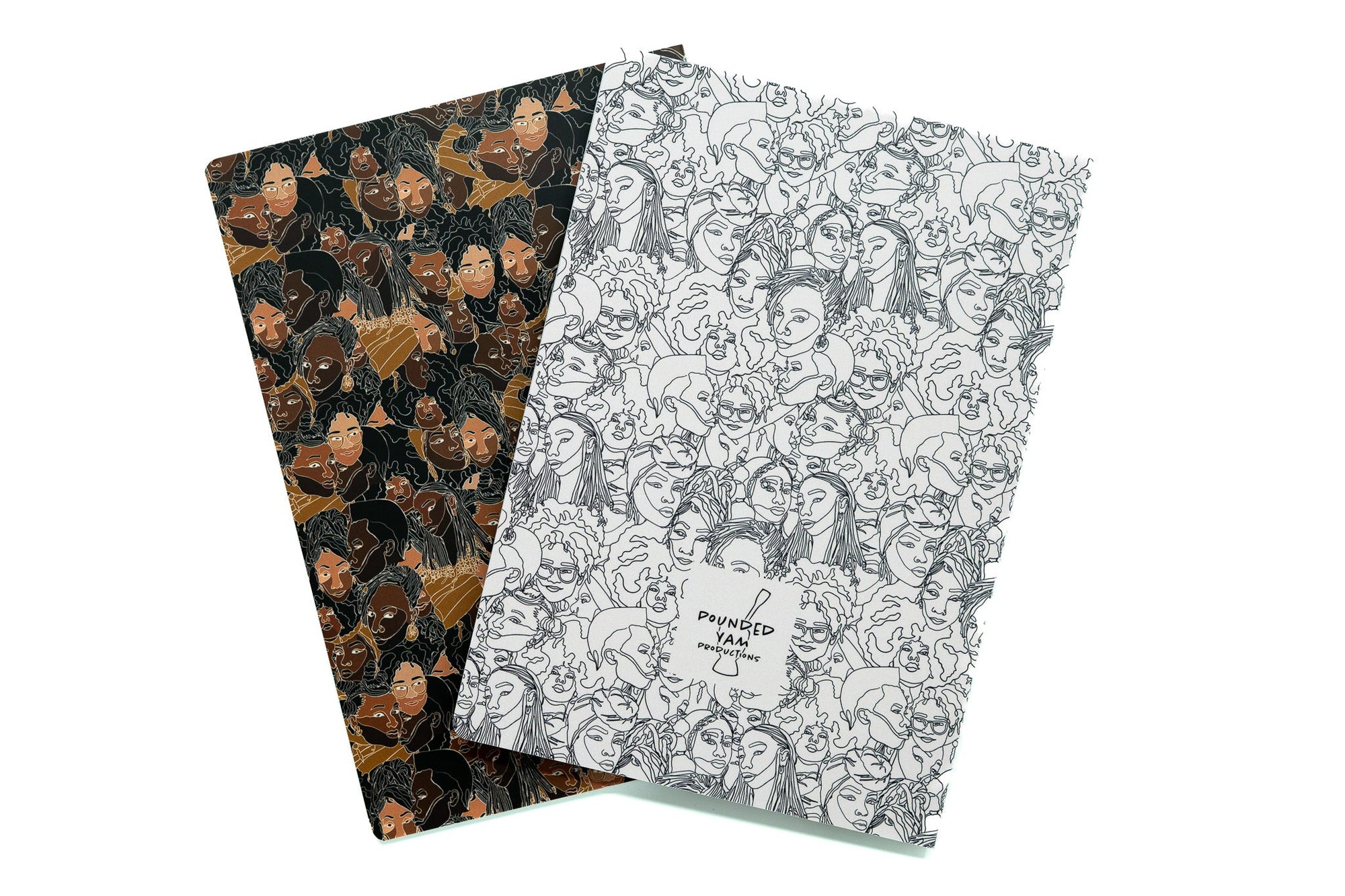 Stitched Notebook Set - Line Art Women