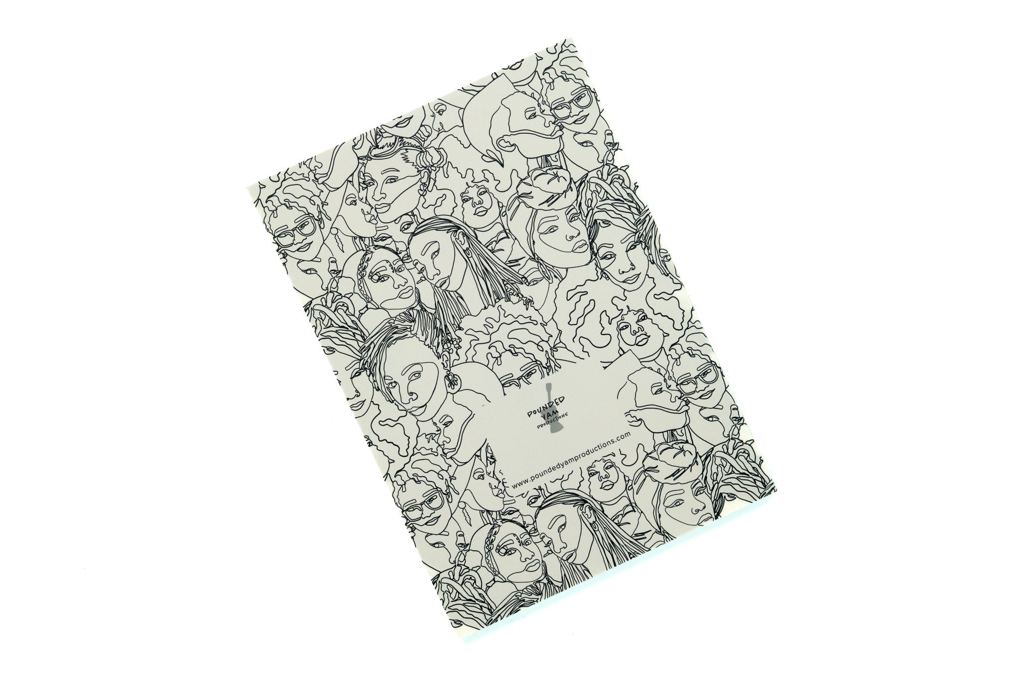 Black Women Line Art Journal