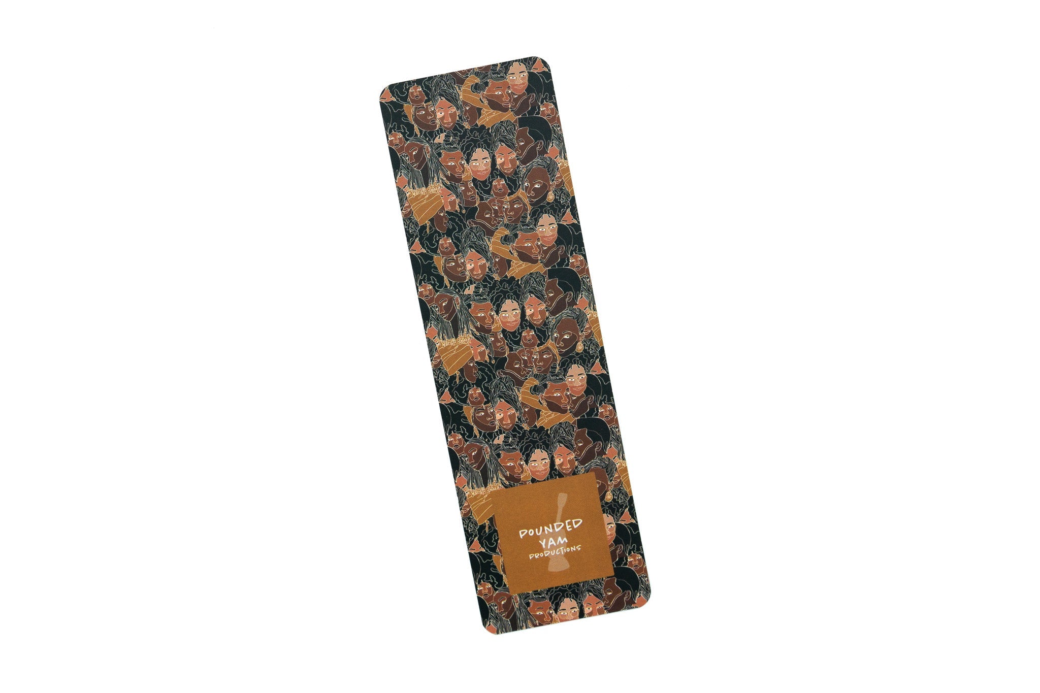 Bookmark - Black Women Line Art Colored