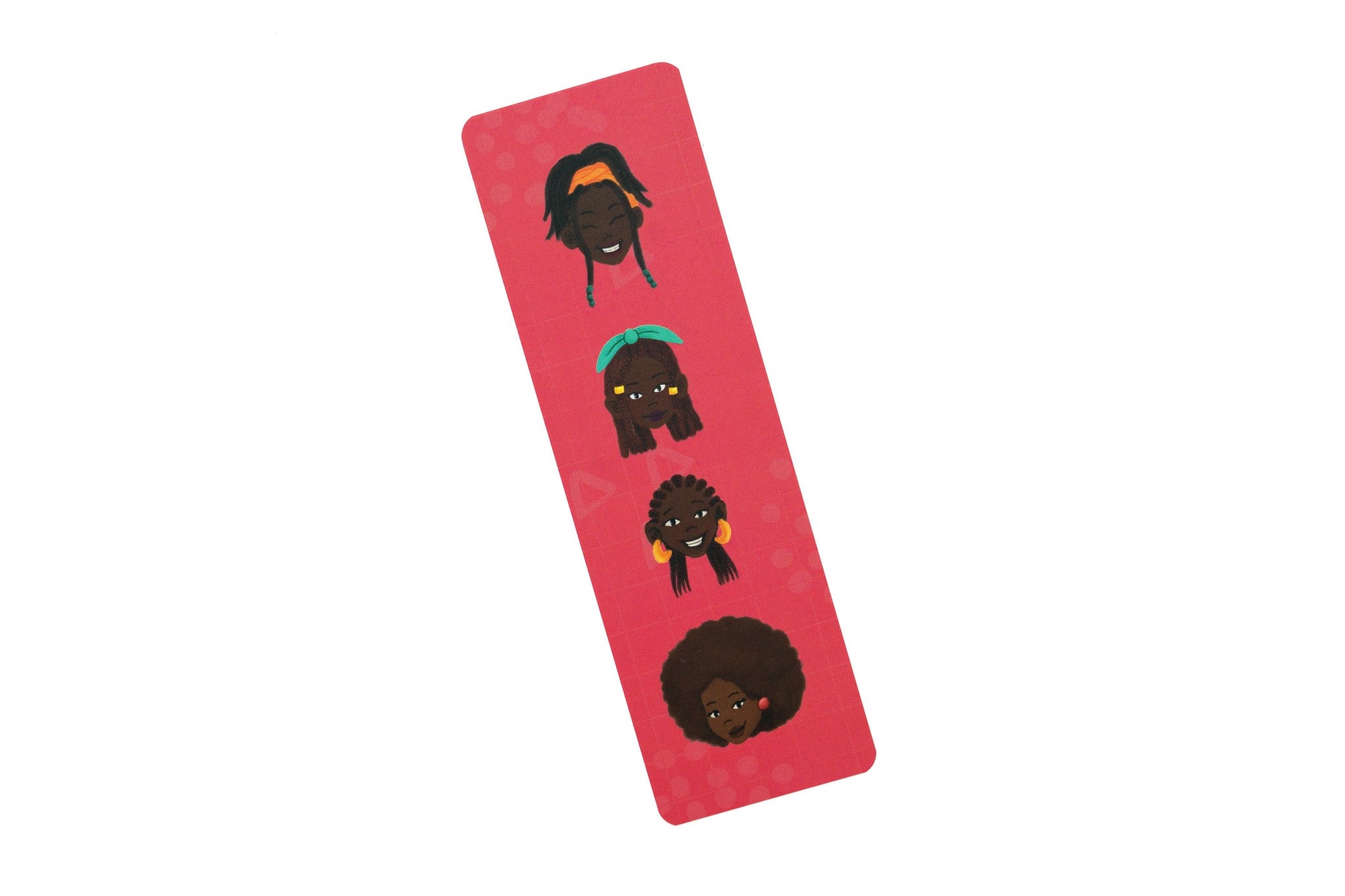 Bookmark - Black Girl Hairstyles (Pink)