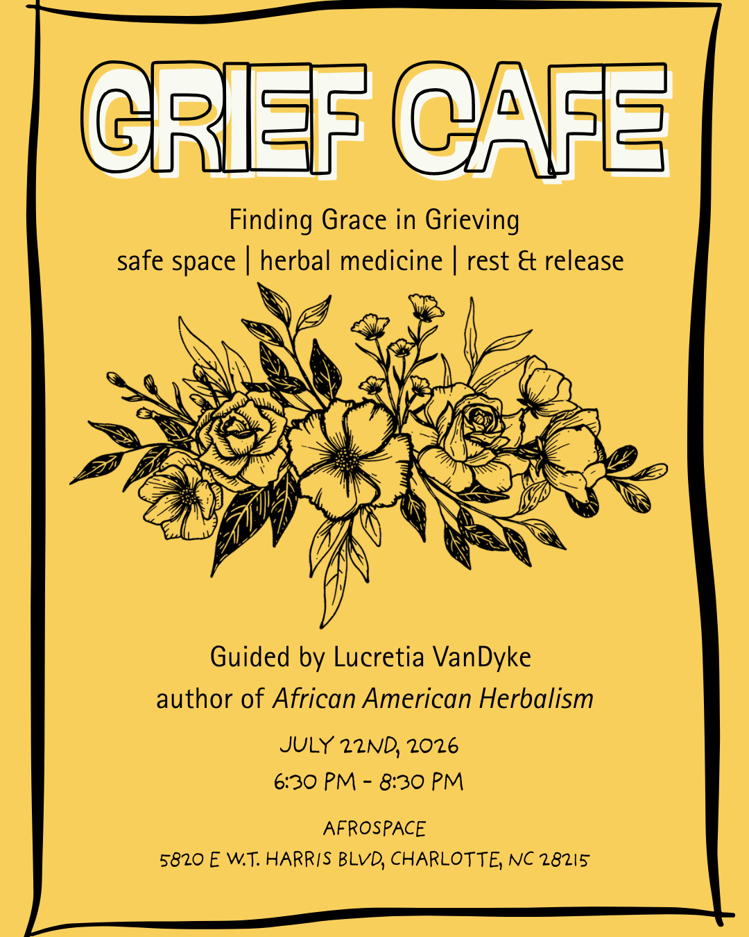 Grief Cafe with Lucretia VanDyke