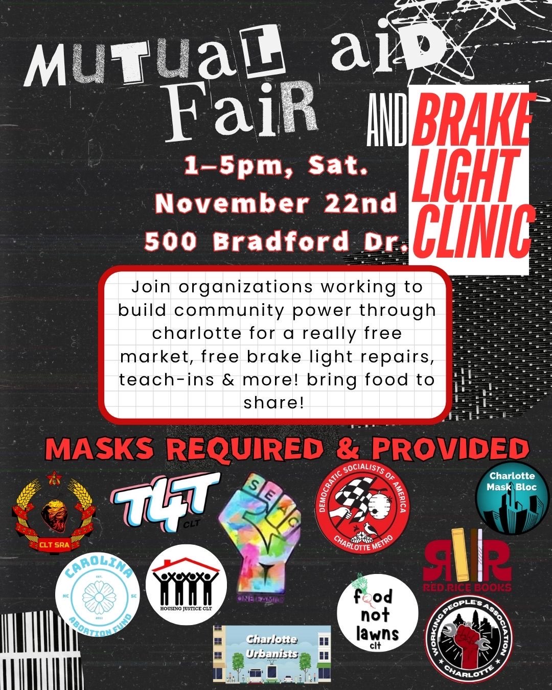 November CLT Mutual Aid Fair