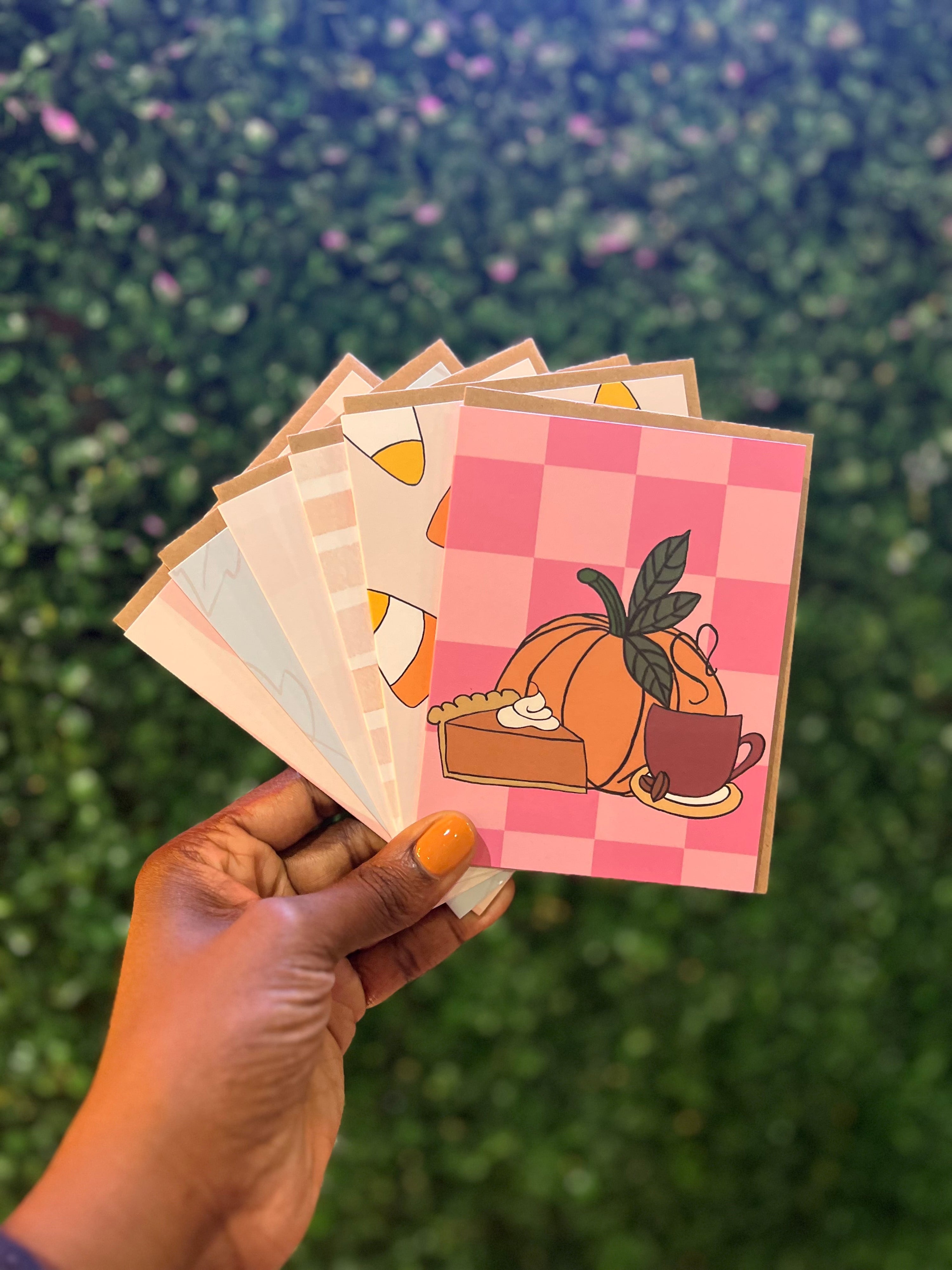 Fall Vibes Greeting Card Set