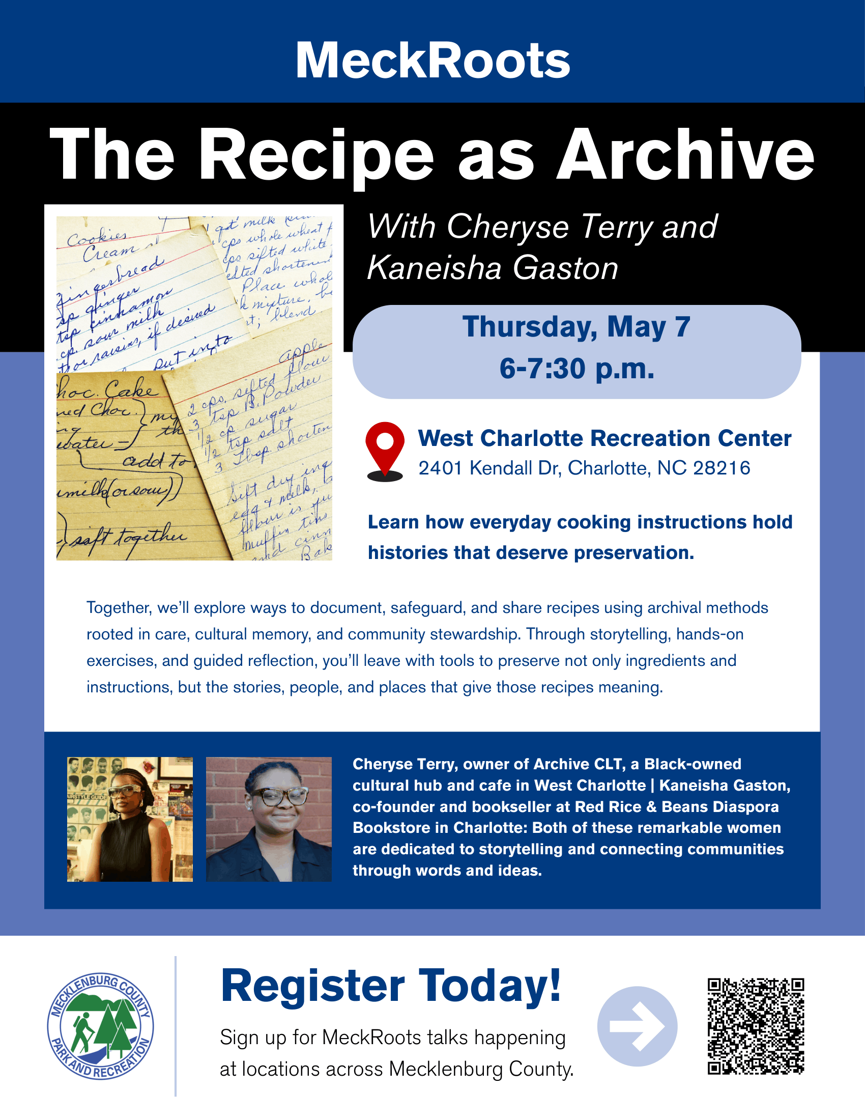 MeckRoots: The Recipe as Archive