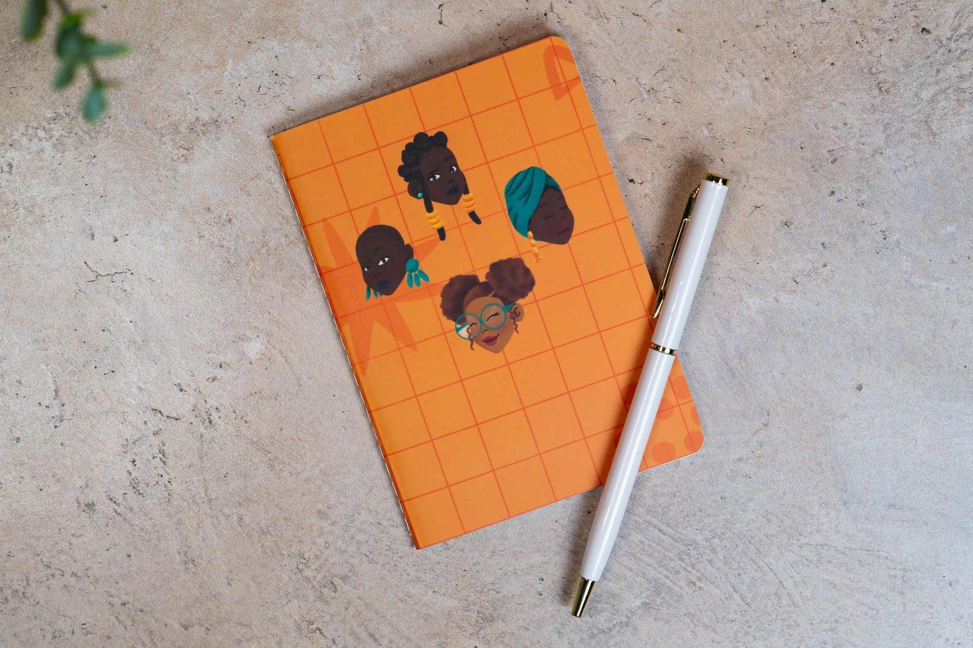 Black Girl Hairstyles Pocket Notebook - Yellow