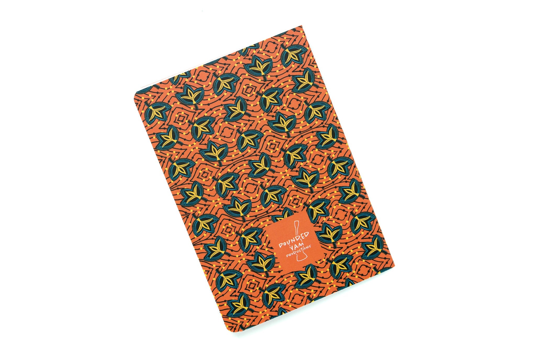African Print Pocket Notebook - Fans (Ankara)