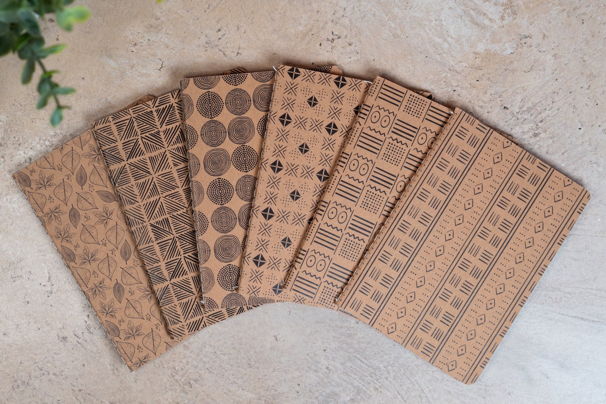 African Print Pocket Notebook - Eyes